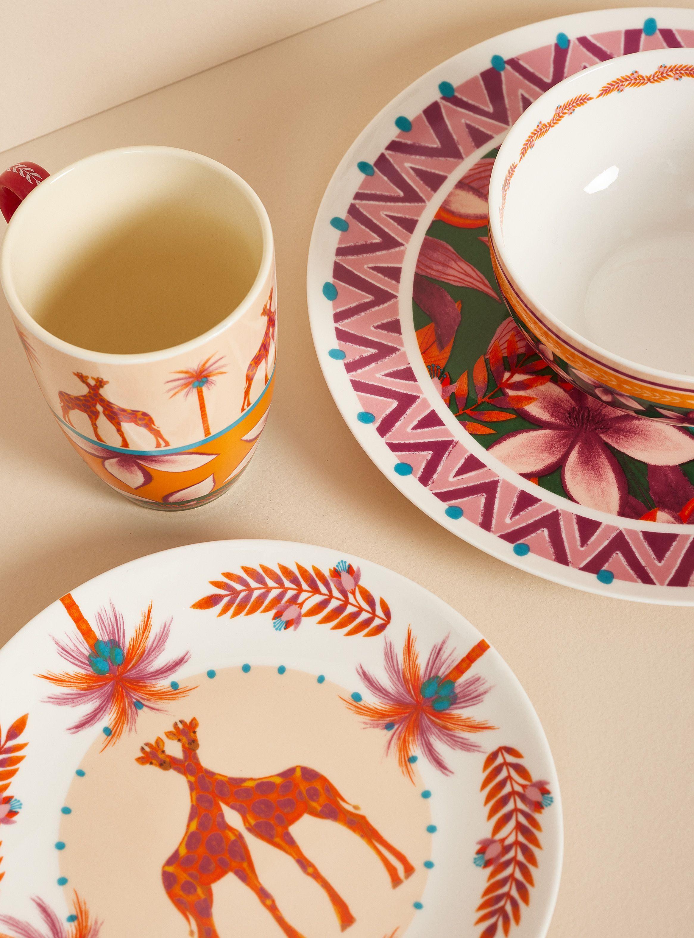 Set Vajilla Porcelana 16 Piezas By Pola Ilustra-2