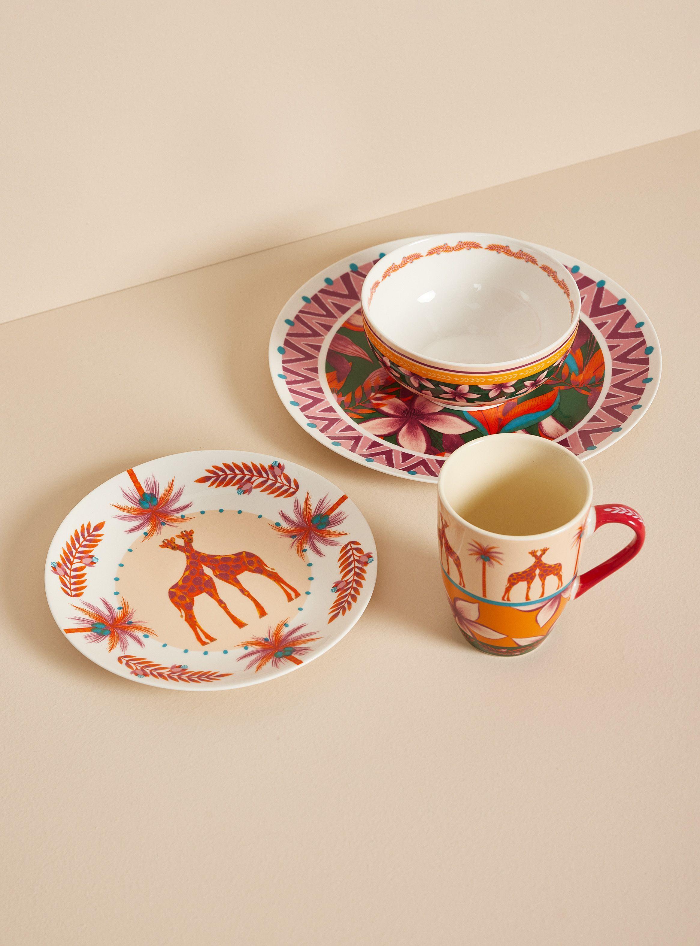 Set Vajilla Porcelana 16 Piezas By Pola Ilustra-1