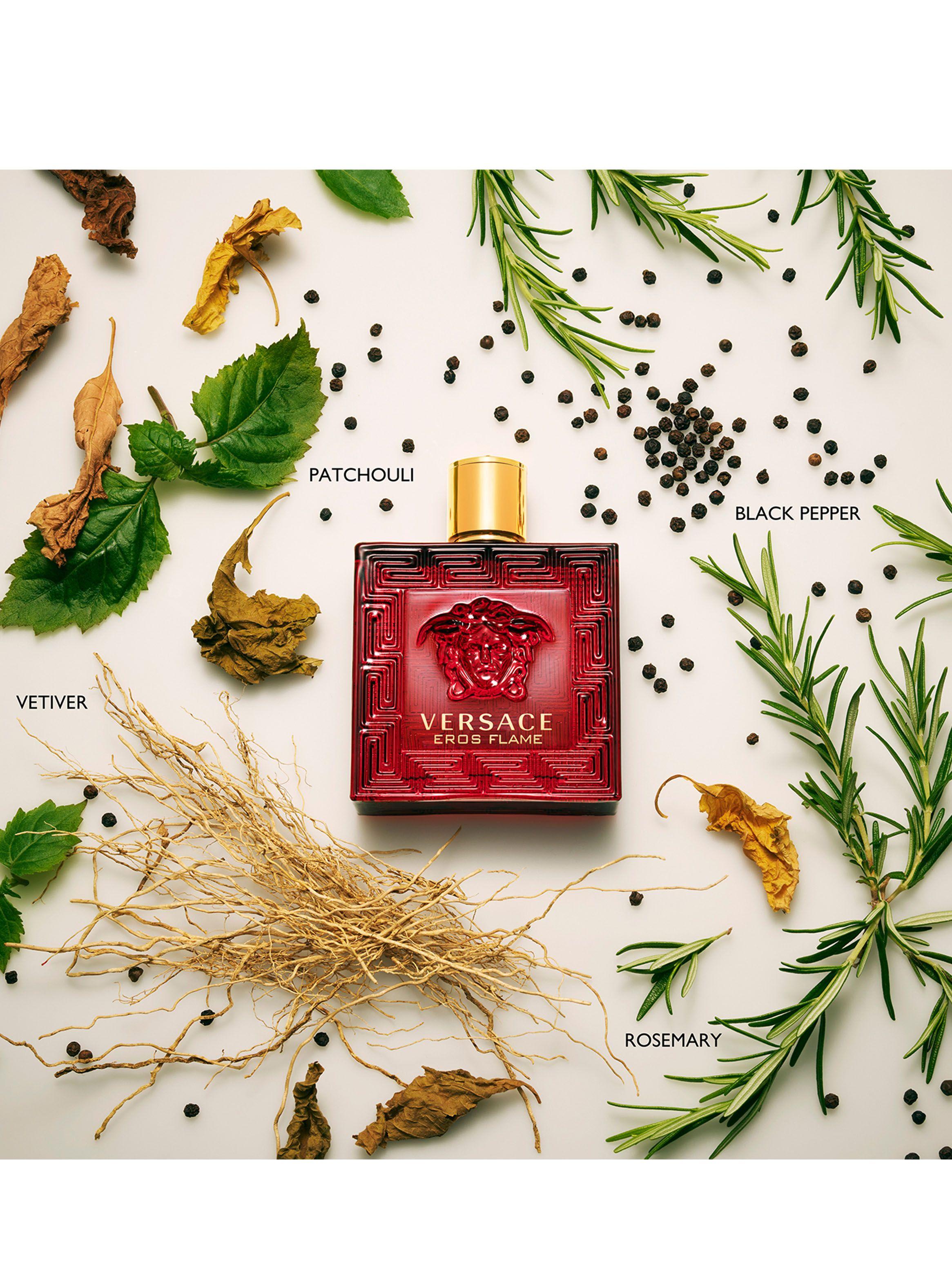 Set Versace Eros Flame EDP Hombre 100 ml + Shower Gel 100 ml + TS 10 ml-3