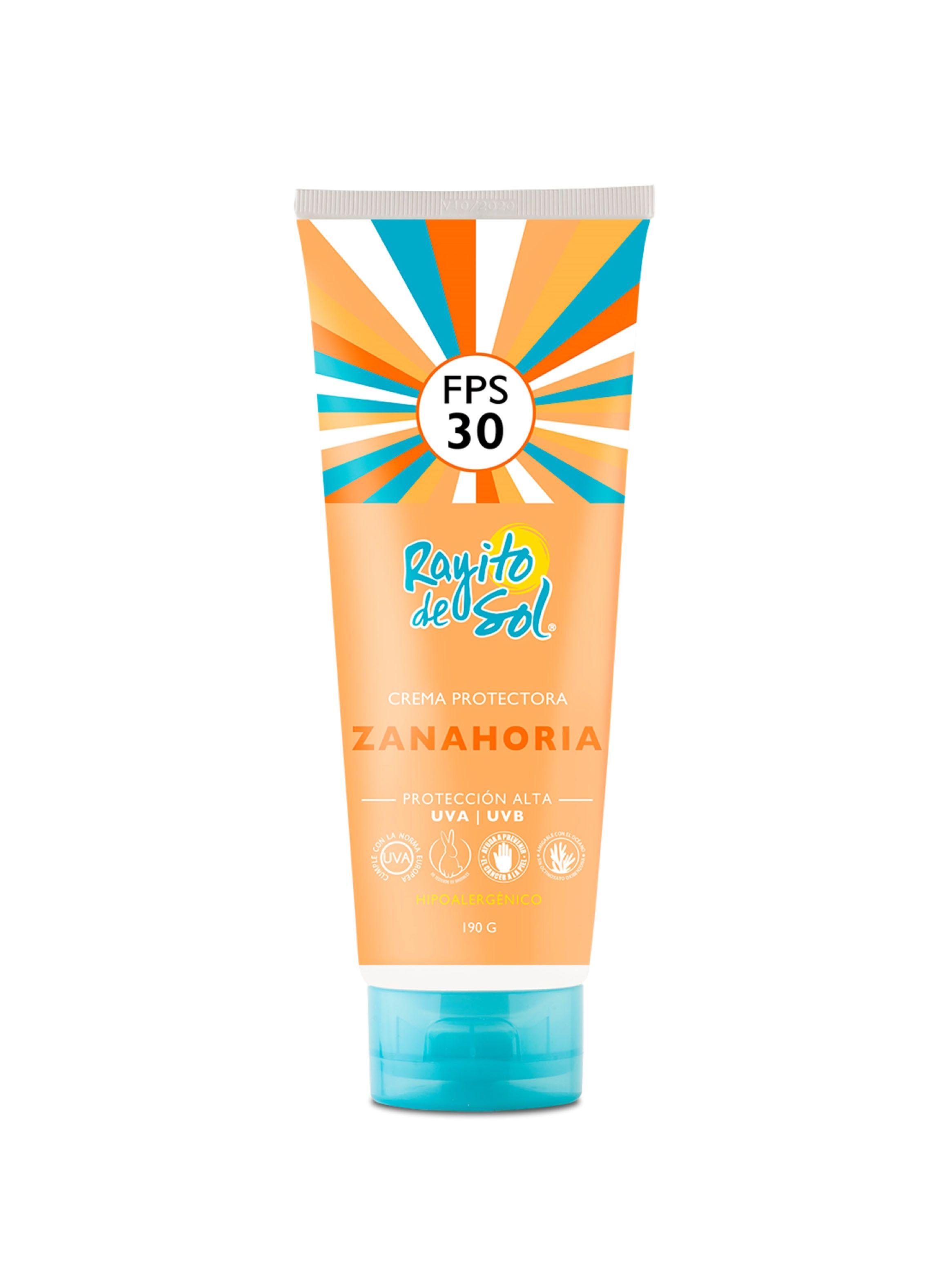 Crema Rayito de Sol Protectora Zanahoria FPS-30 190 g-0