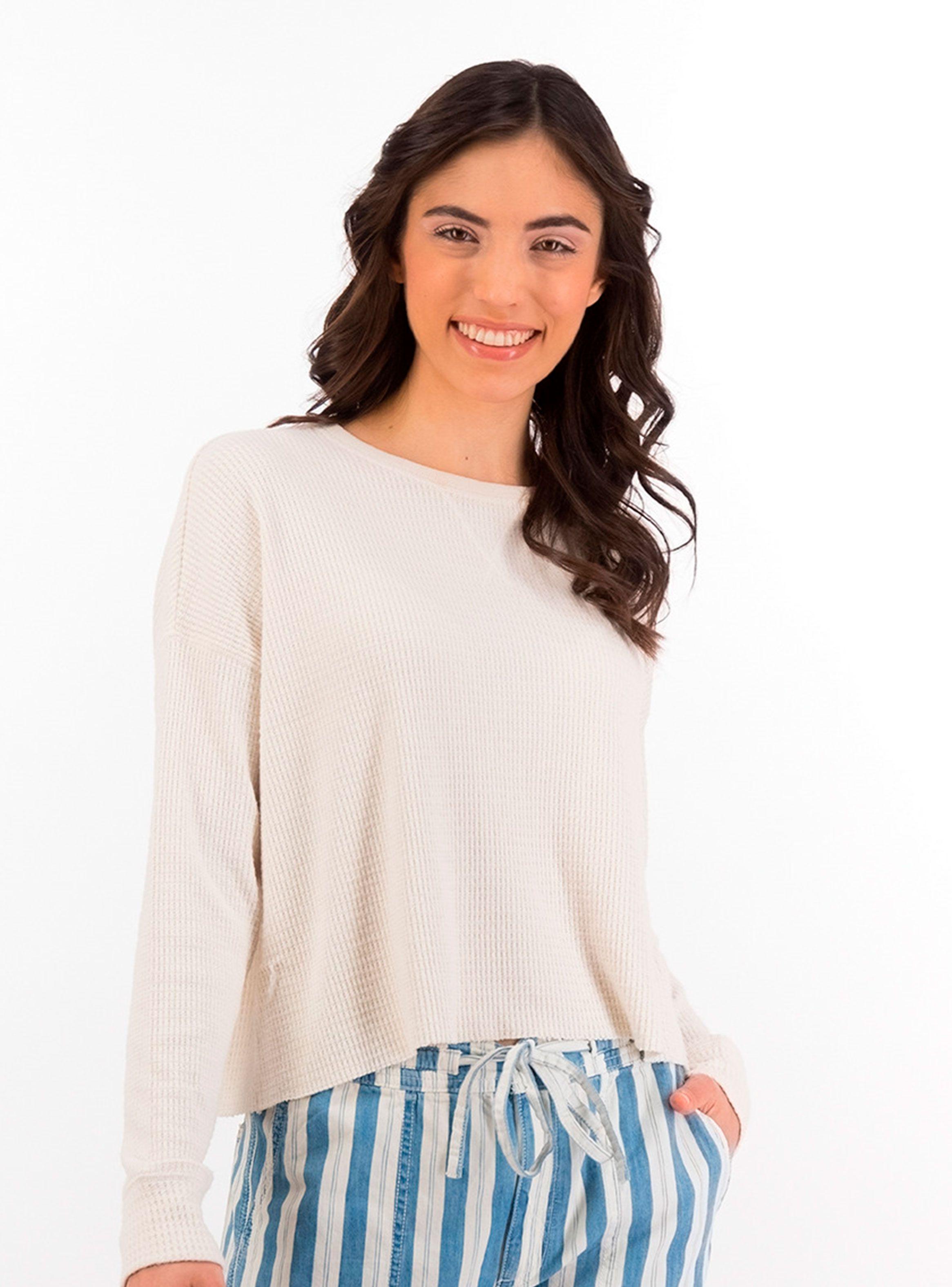 Polera Manga Larga Soft & Sexy Plush Cropped-0