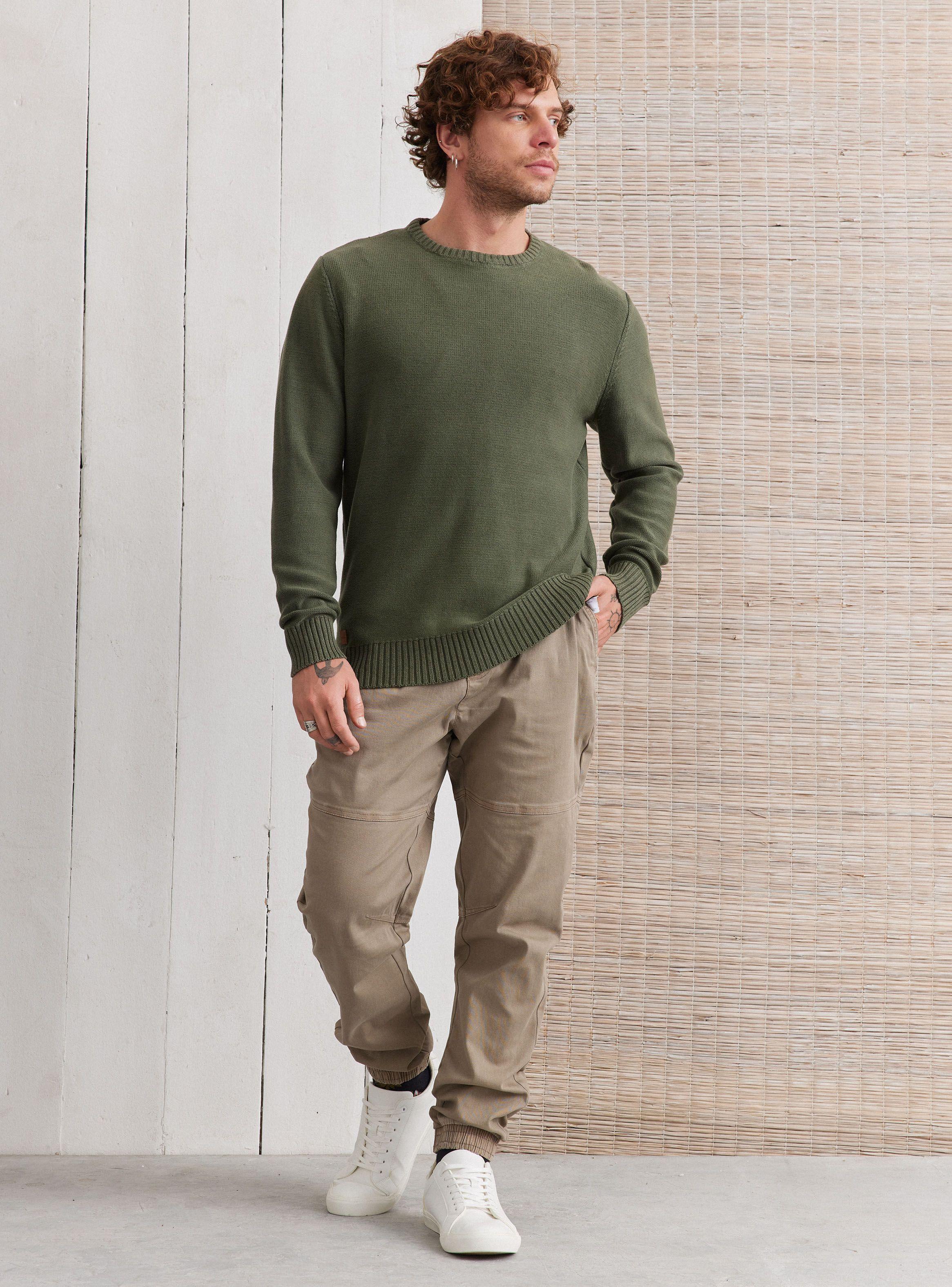 Sweater Manga Larga Lavado CR-5