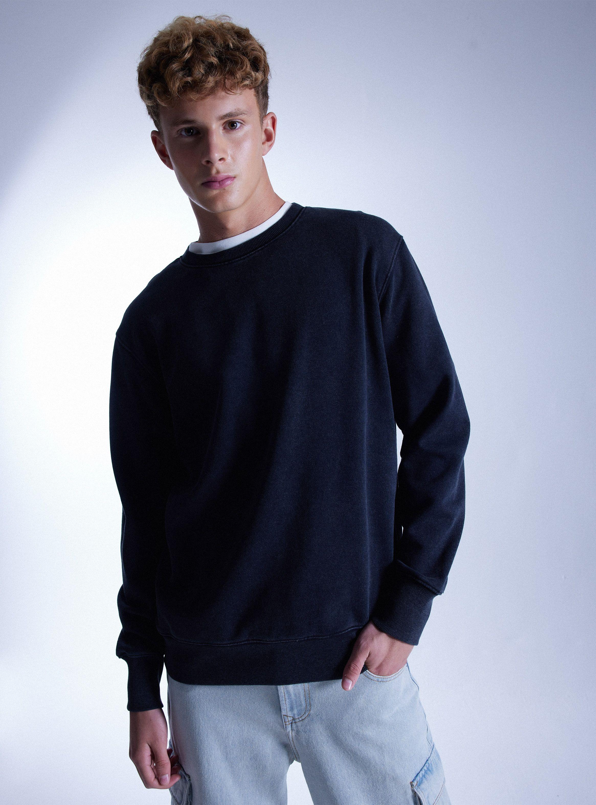 Polerón Estilo Crew Neck-2