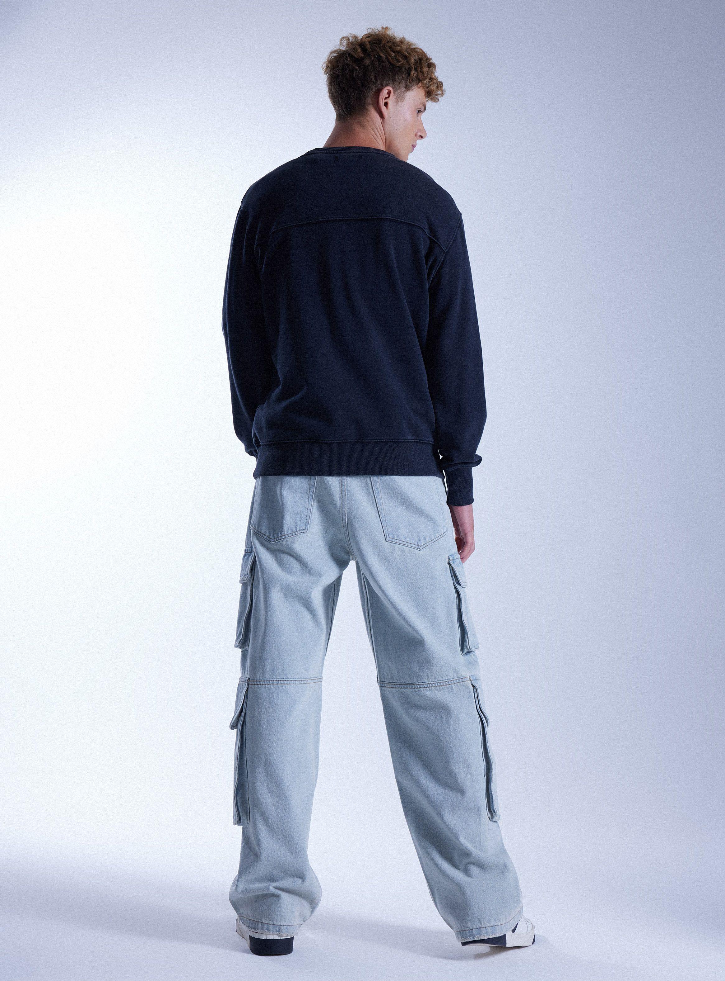 Polerón Estilo Crew Neck-5