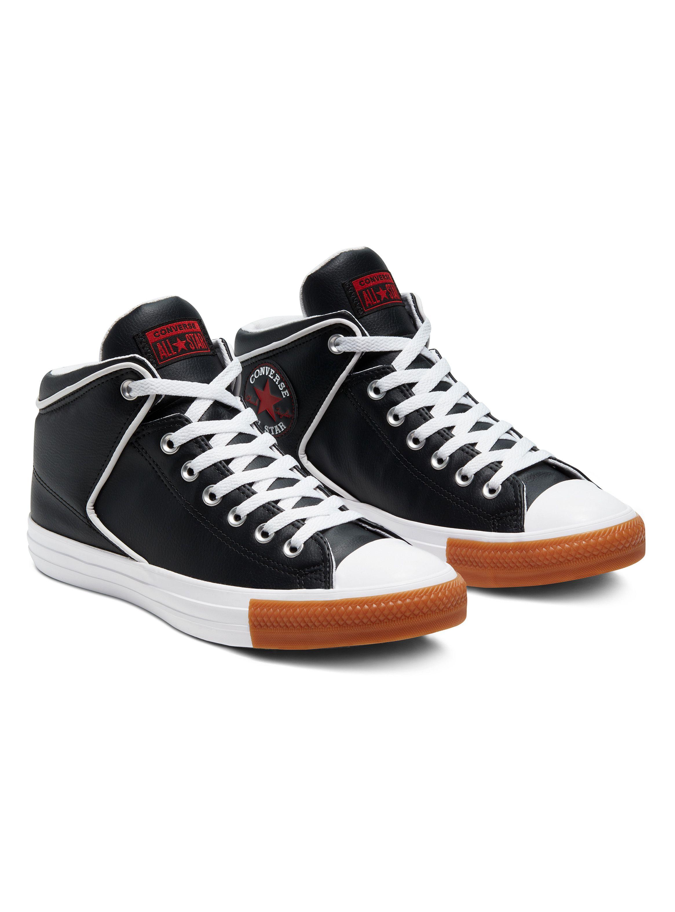 Zapatilla Urbana Black Chuck Taylor High Stre Hombre-2