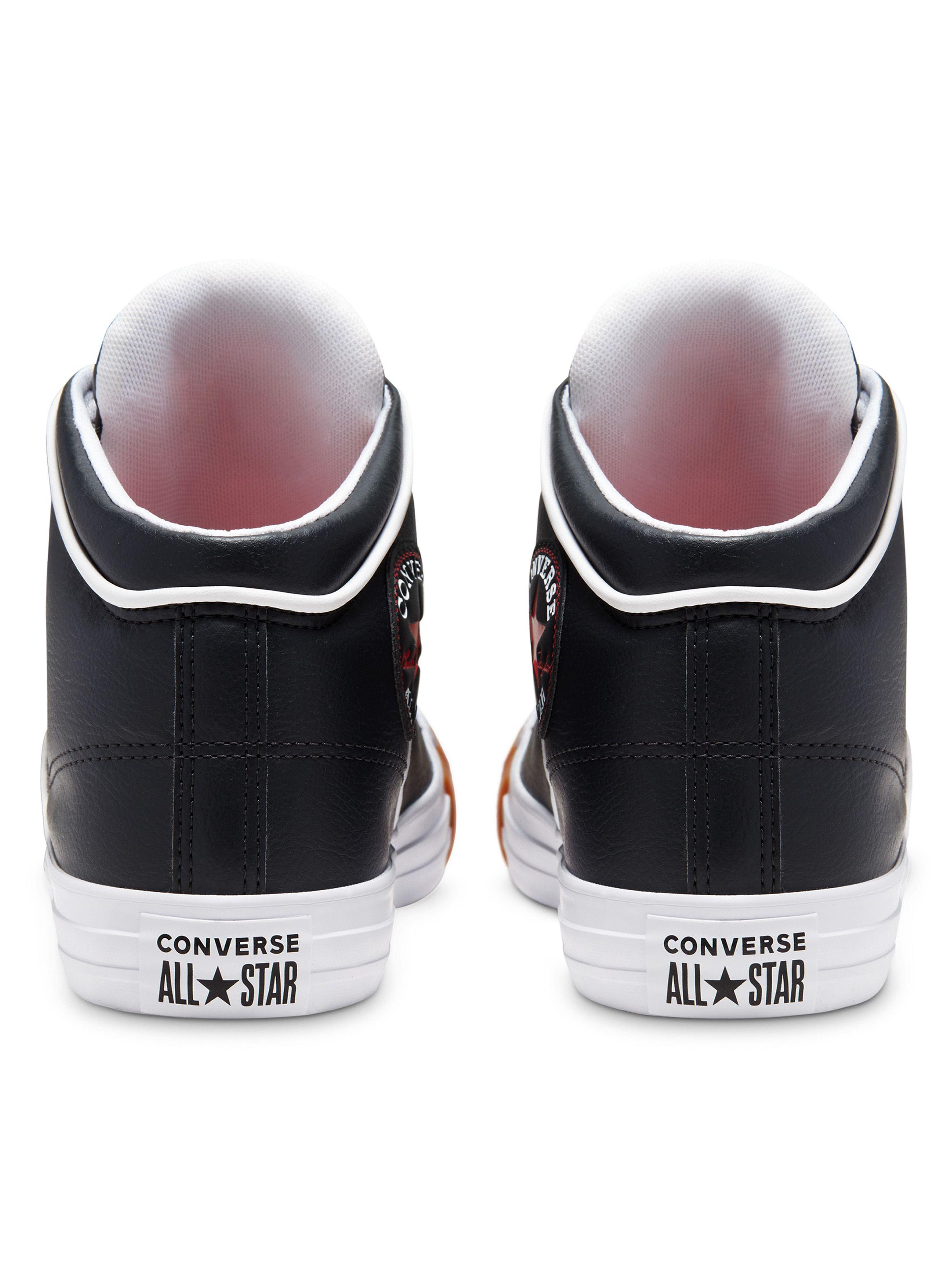 Zapatilla Urbana Black Chuck Taylor High Stre Hombre-4