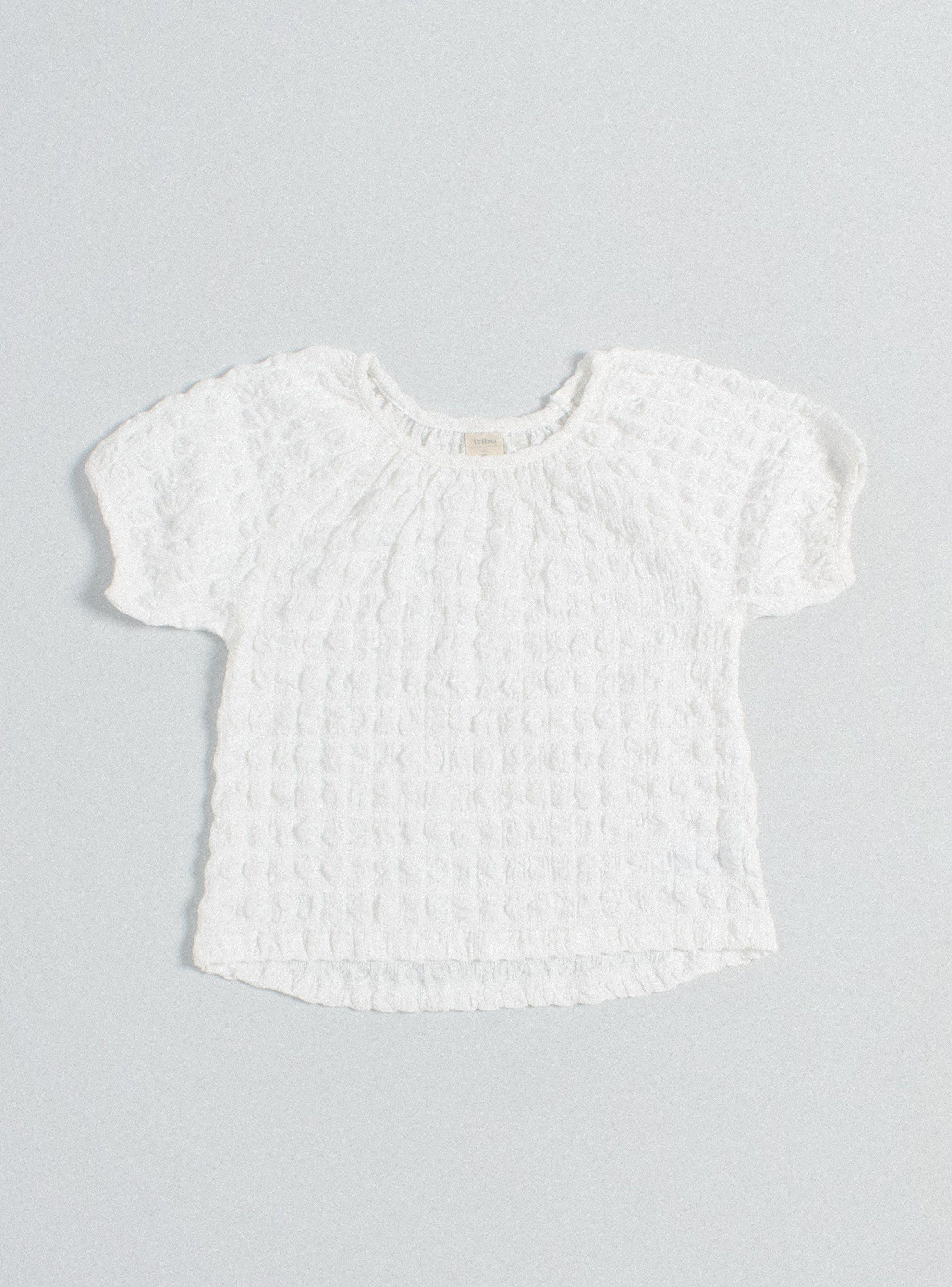 Polera Manga Corta Con Textura-2