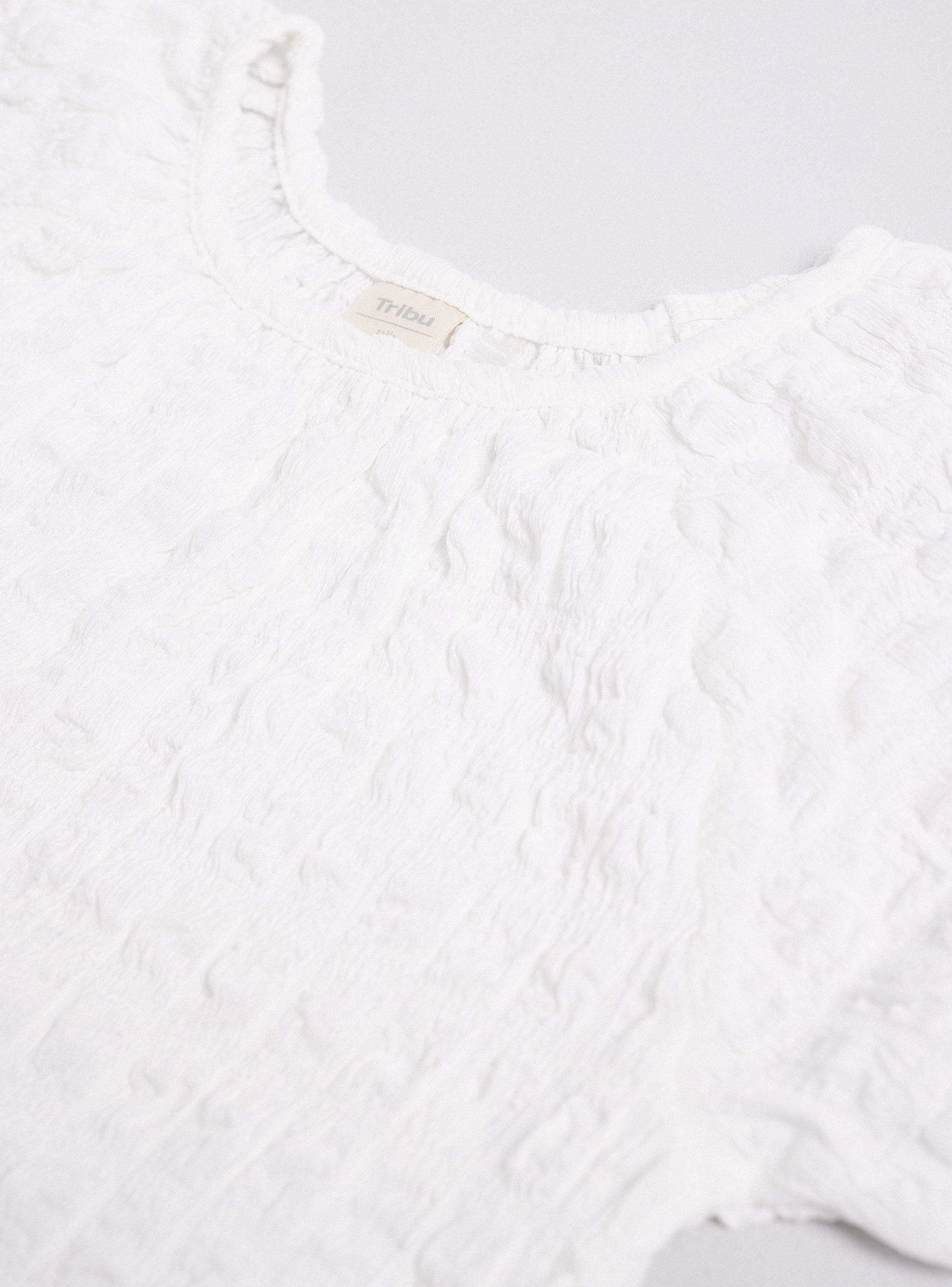 Polera Manga Corta Con Textura-4