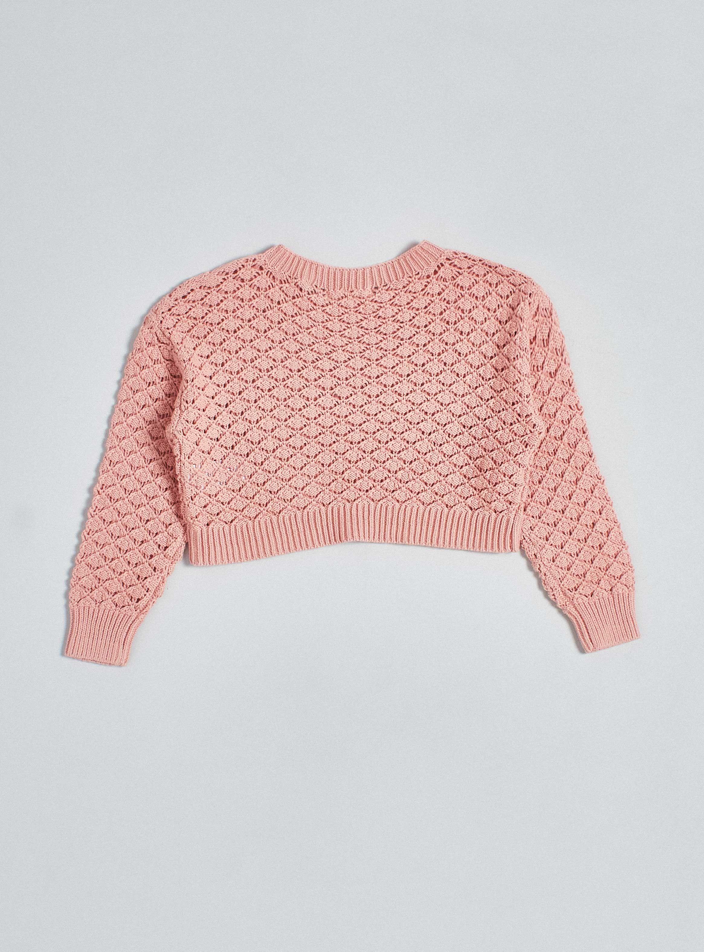 Sweater Tejido Modelo Calado-3
