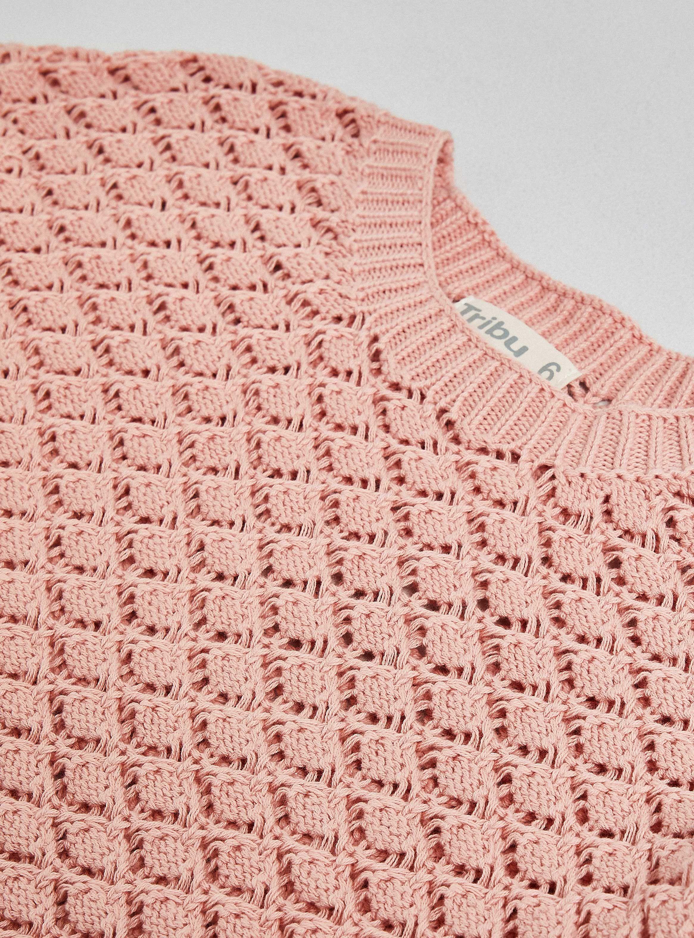 Sweater Tejido Modelo Calado-4