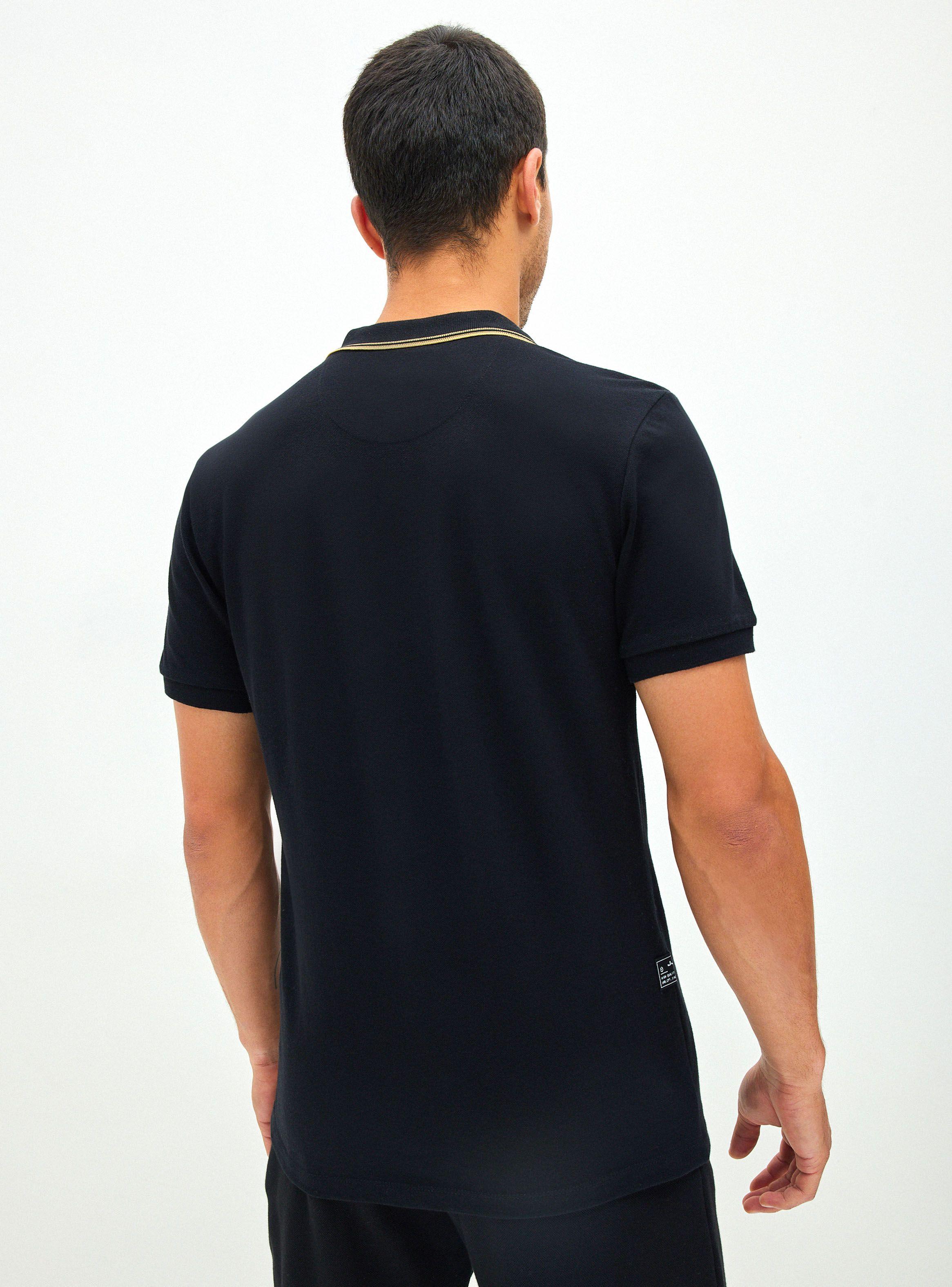 Polera Bordado Dorado-1