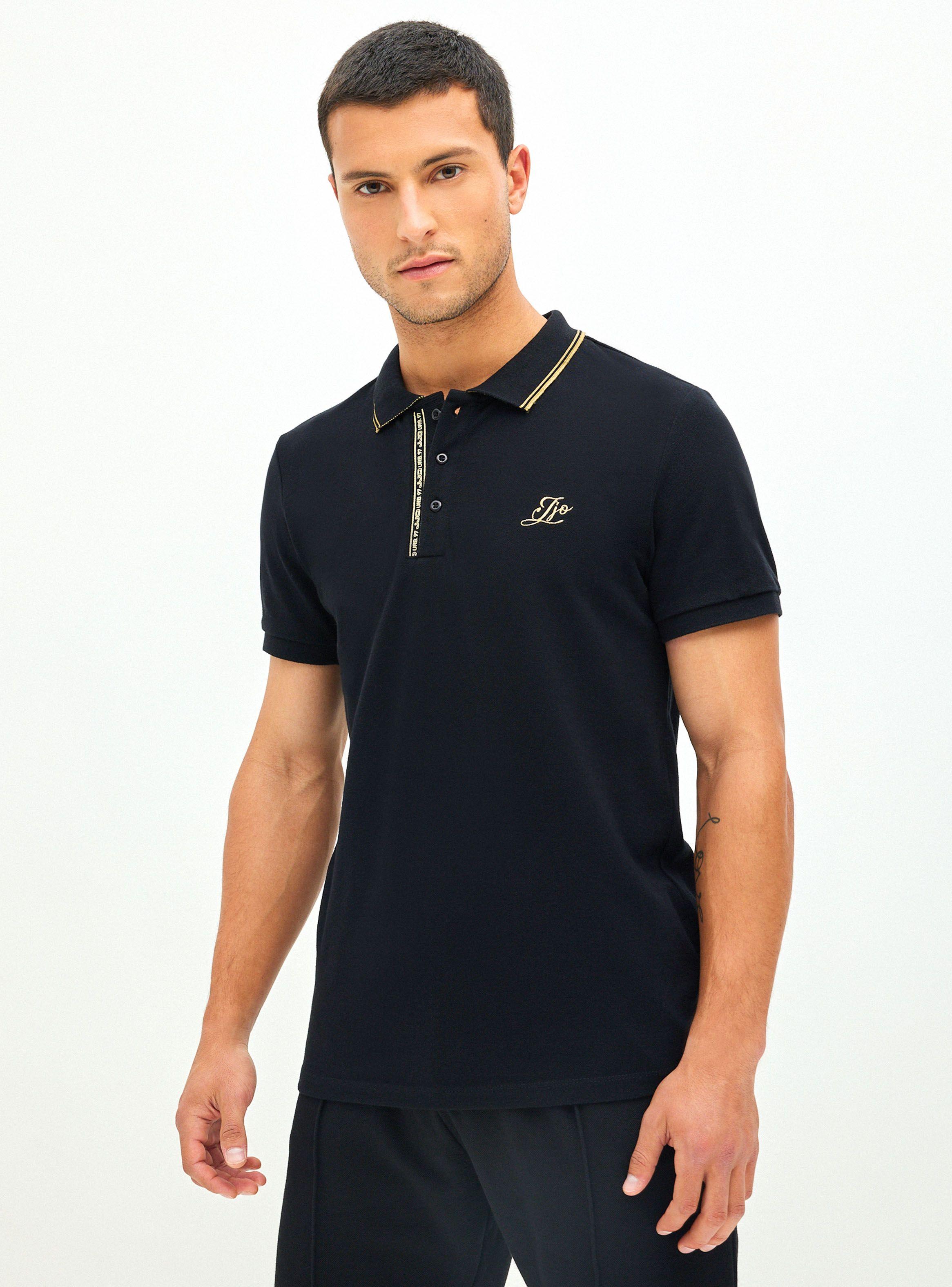 Polera Bordado Dorado-0