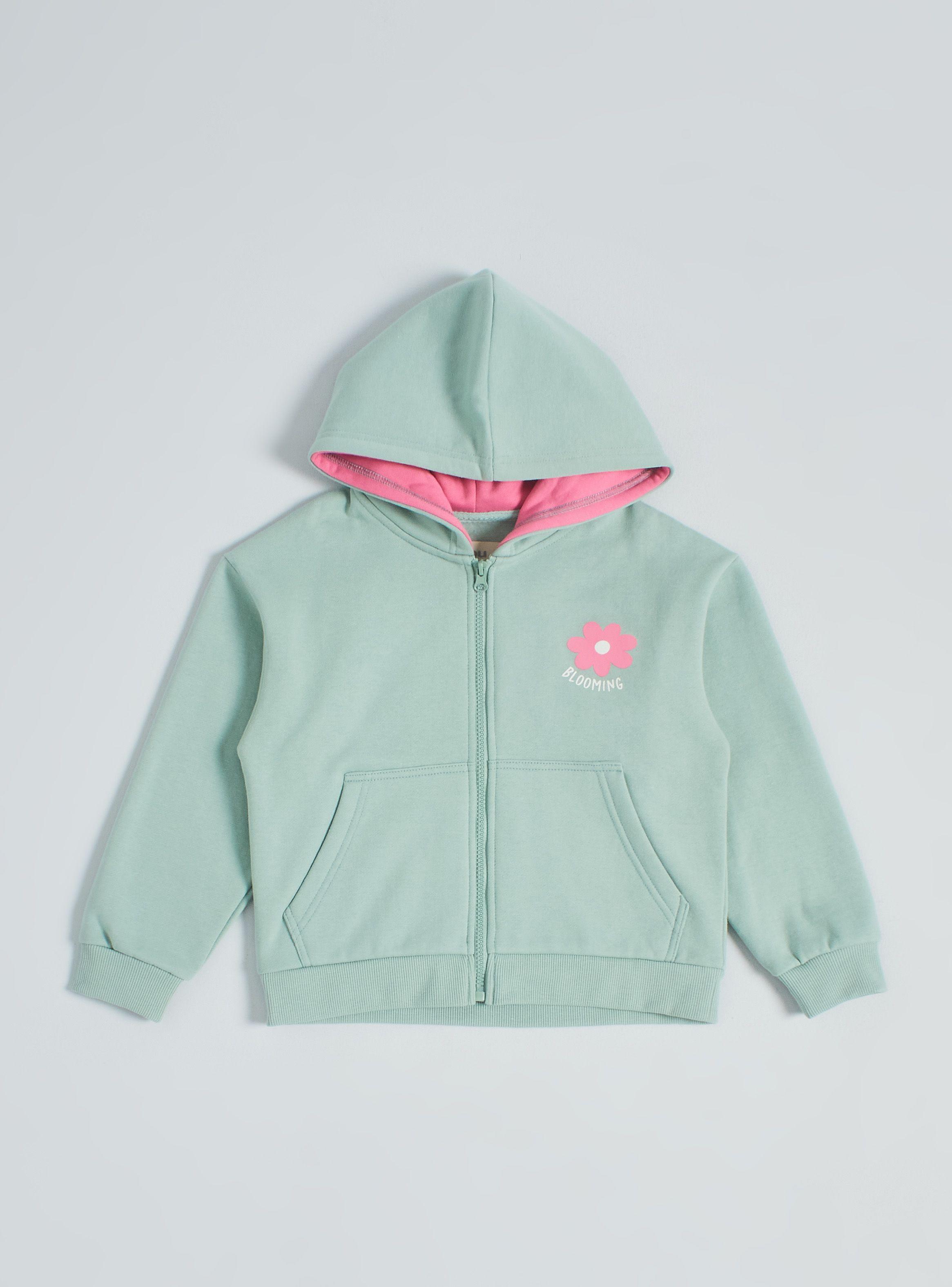 Polerón Gorro Estampado Delantero y Trasero-0