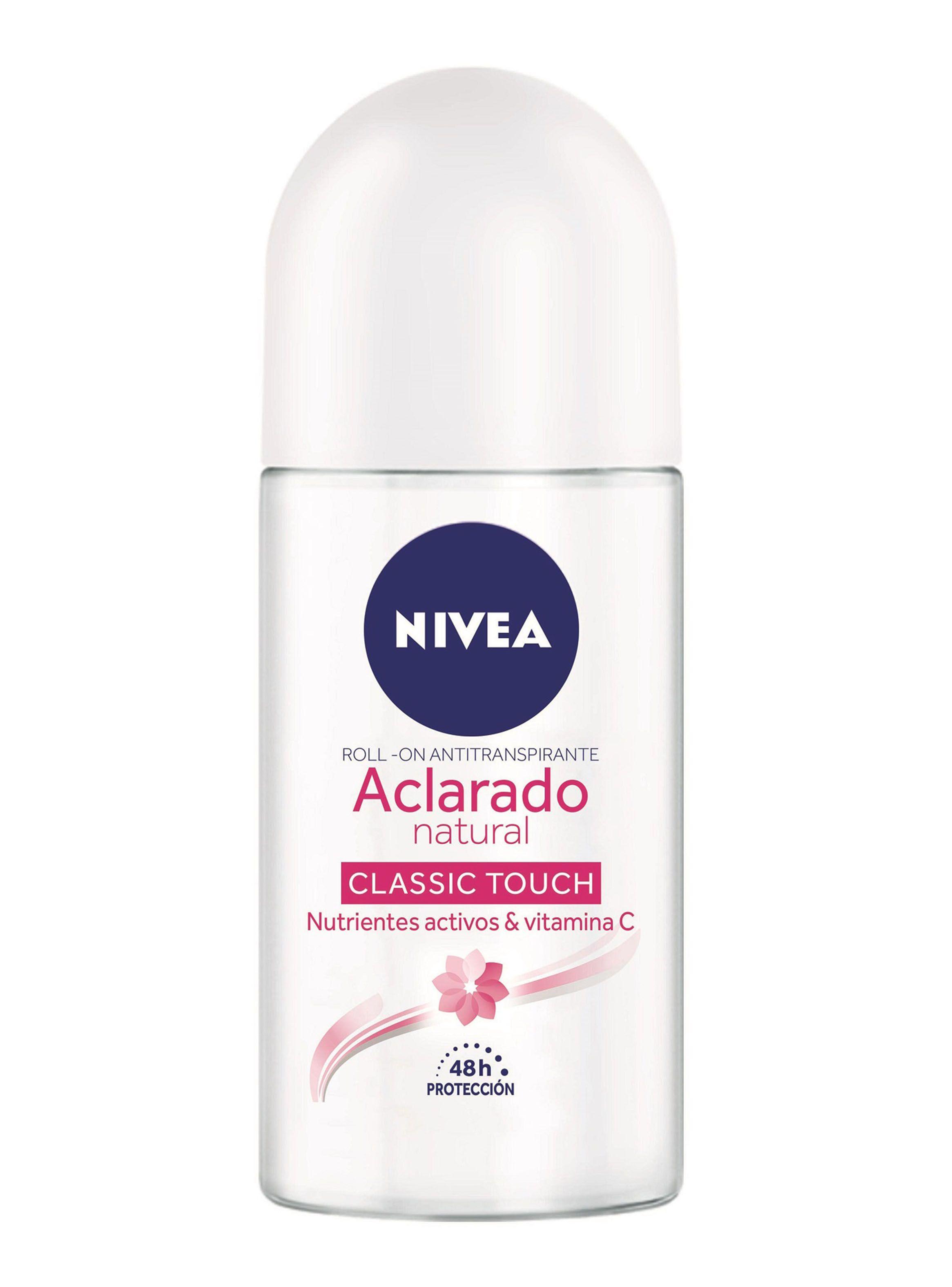 Desodorante Nivea Mujer Aclarado Natural Classic Touch Roll On 50 ml-1