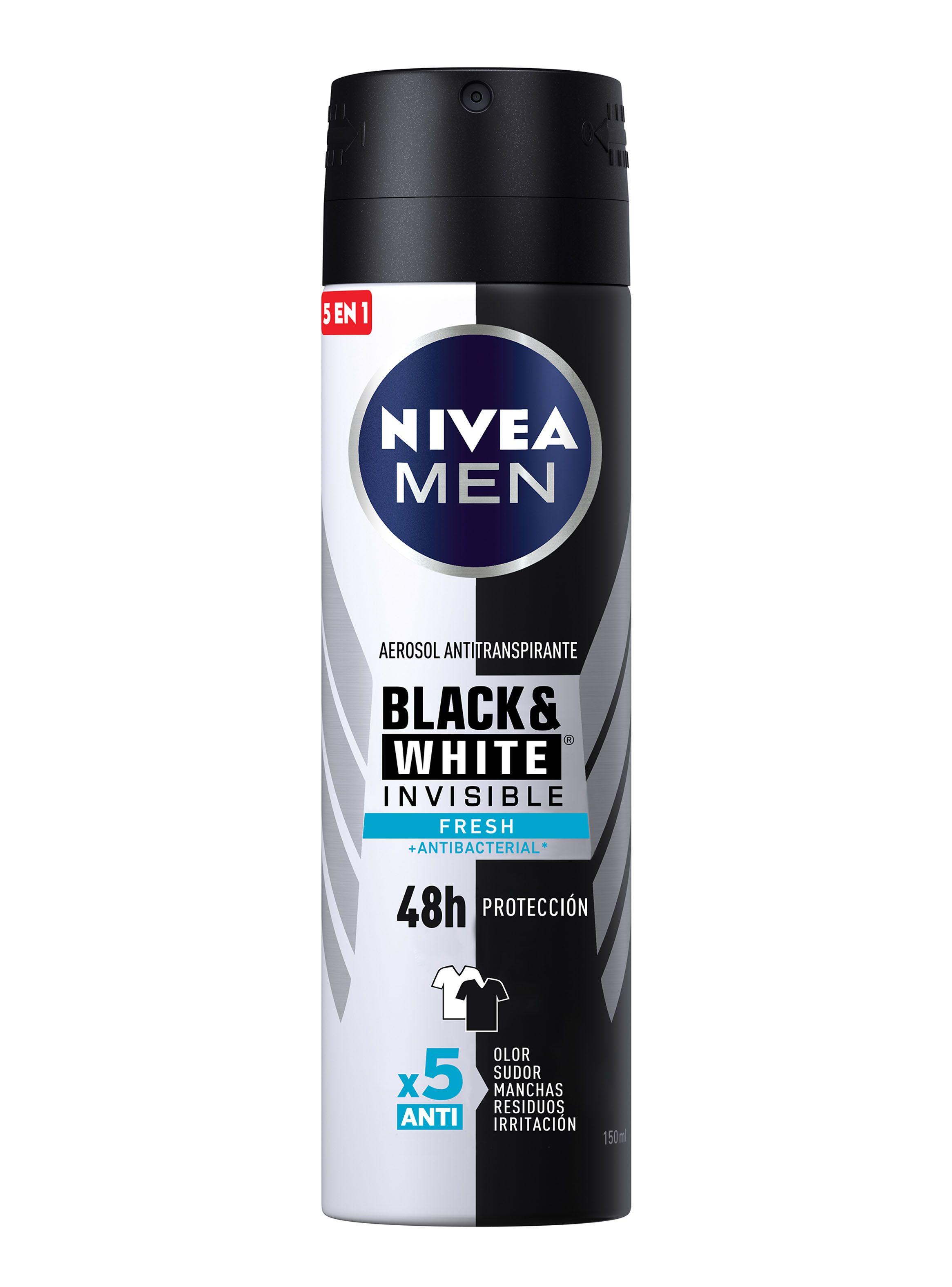 Desodorante Nivea Hombre Men Black&White Fresh Spray 150 ml-1