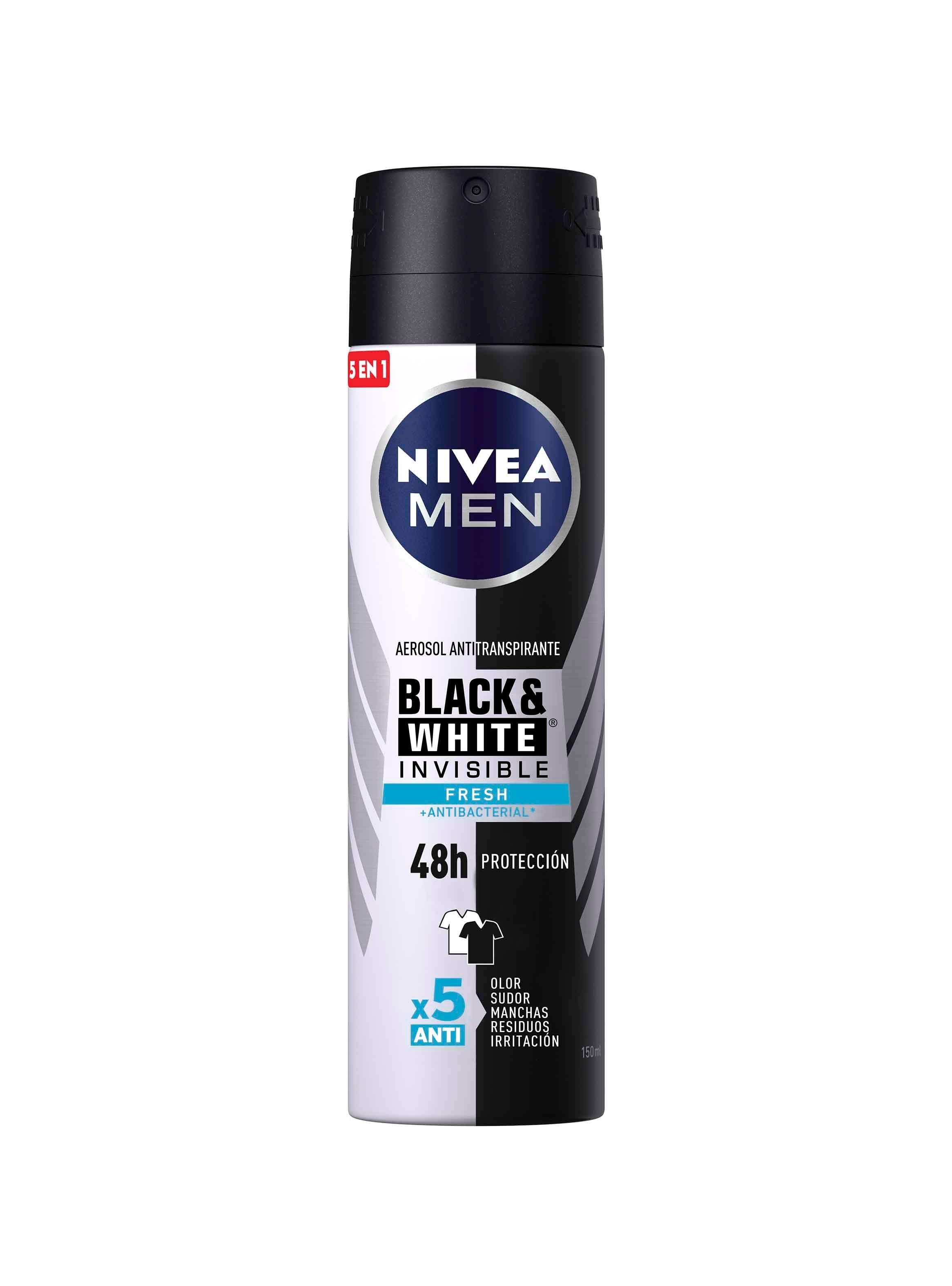 Desodorante Nivea Hombre Men Black&White Fresh Spray 150 ml-0