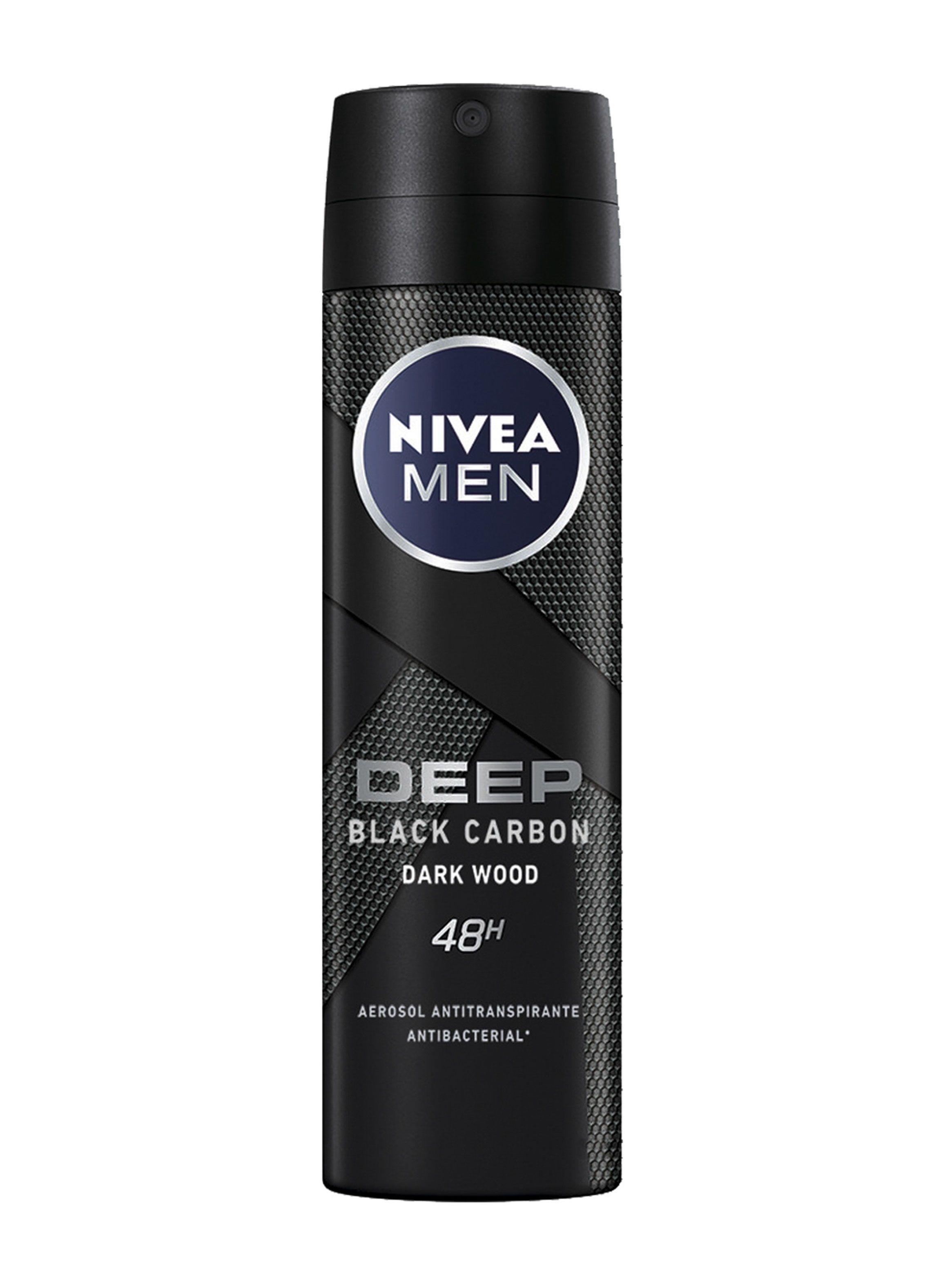 Desodorante Nivea Hombre Deep Black Wood Spray 150 ml-0