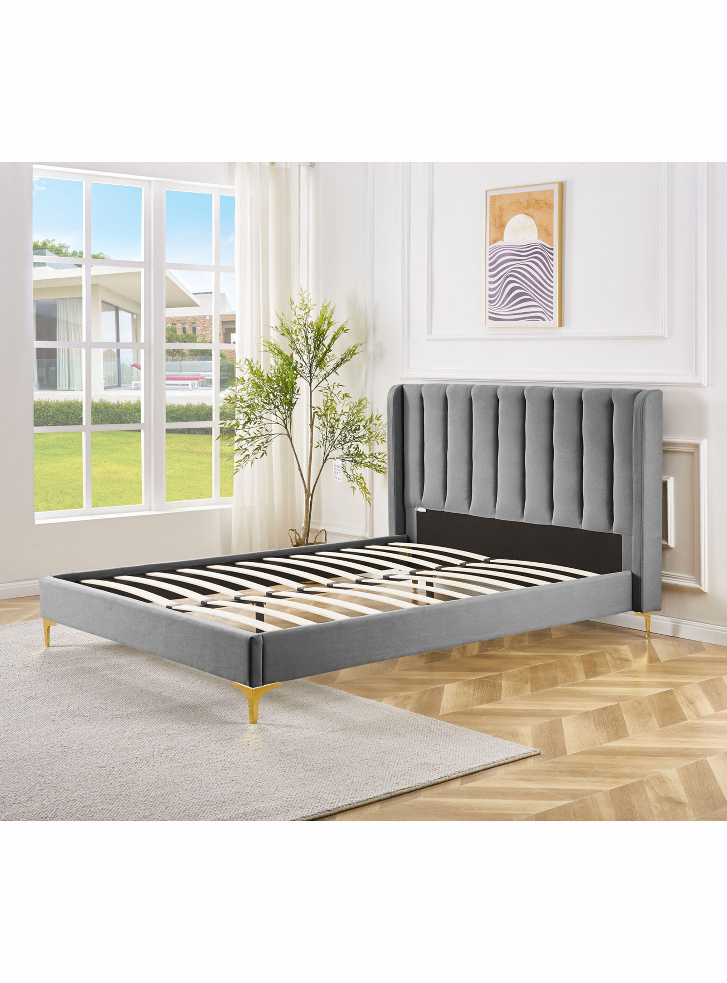 Base 2 Plazas Zafiro + Respaldo Gris-2