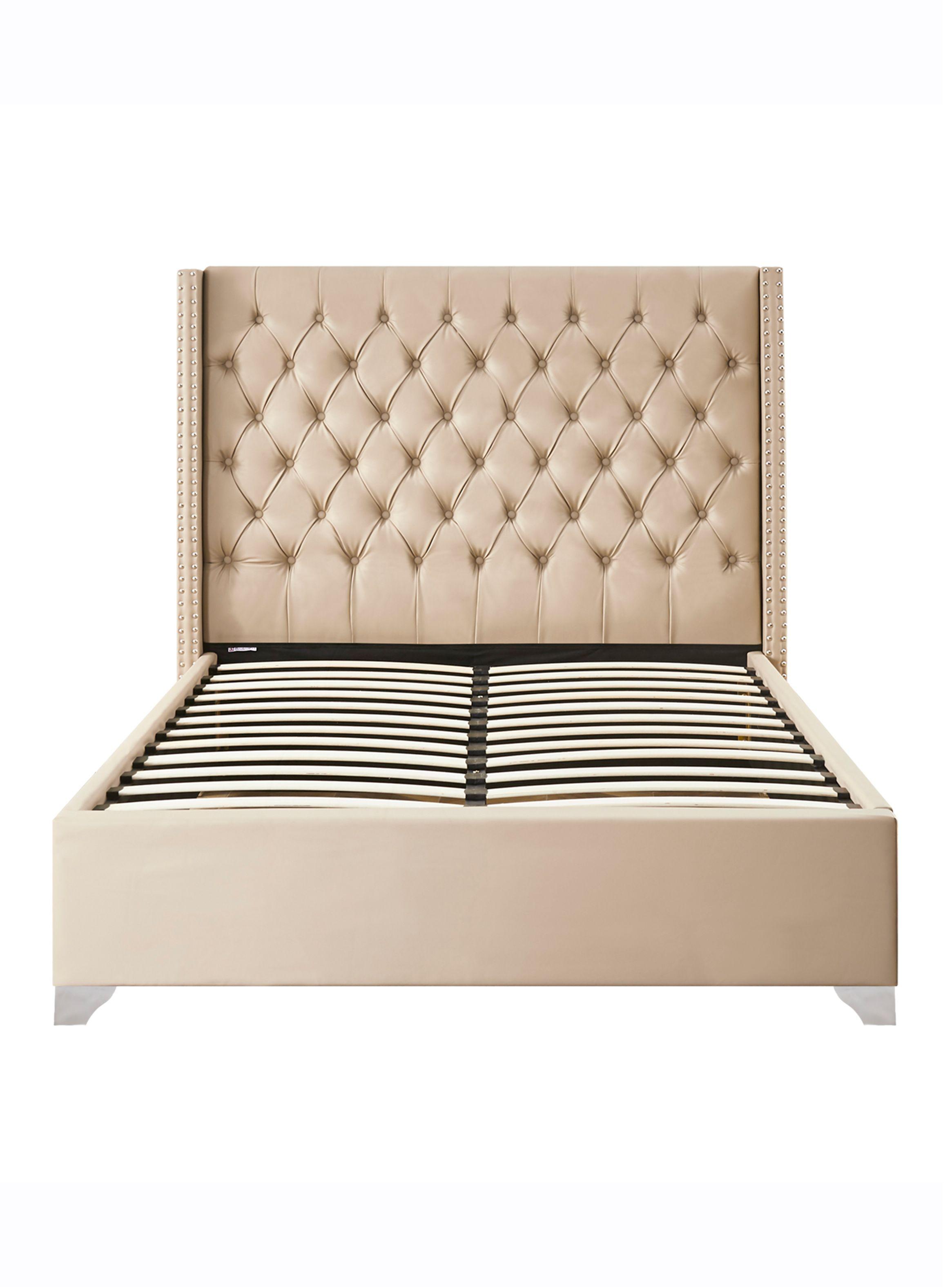 Base Agata 2 Plazas x 190 cm + Respaldo Beige-0