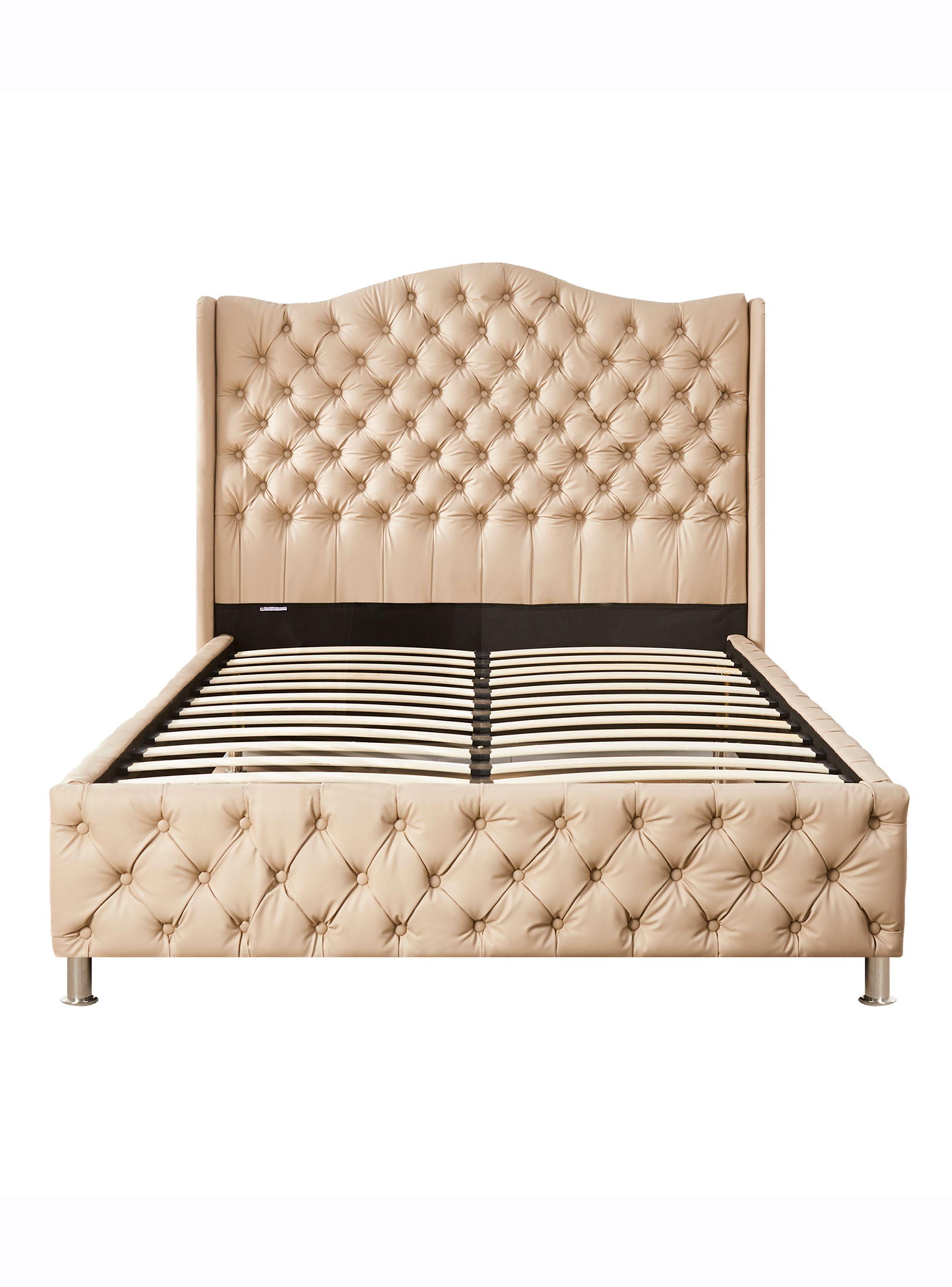Base 2 Plazas Topacio + Respaldo Beige-0