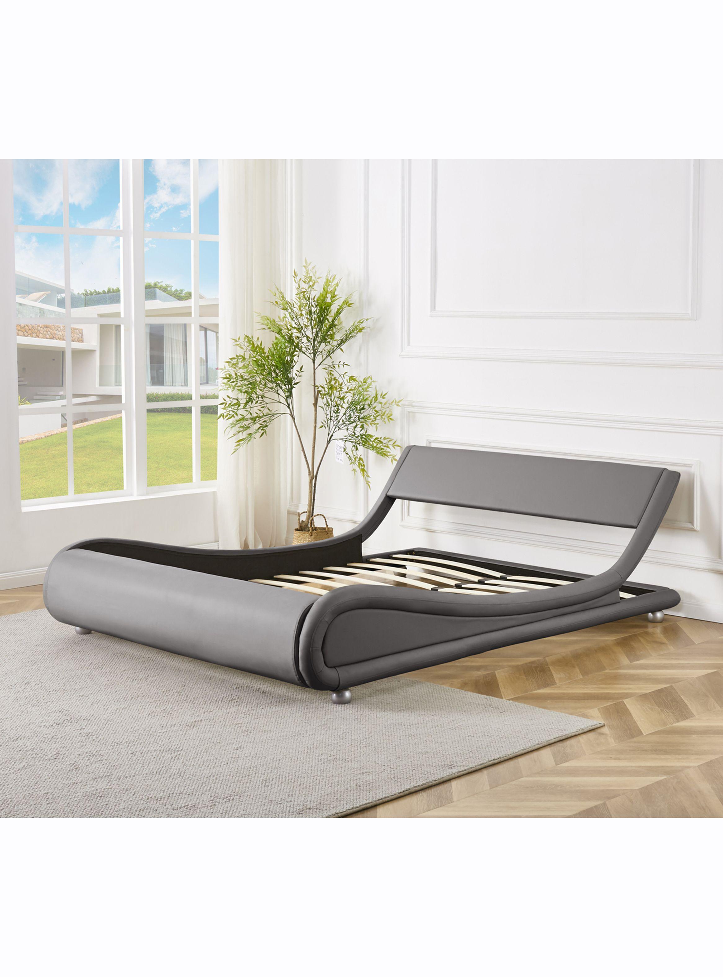 Base Oscar 2 Plazas + Respaldo Gris-1