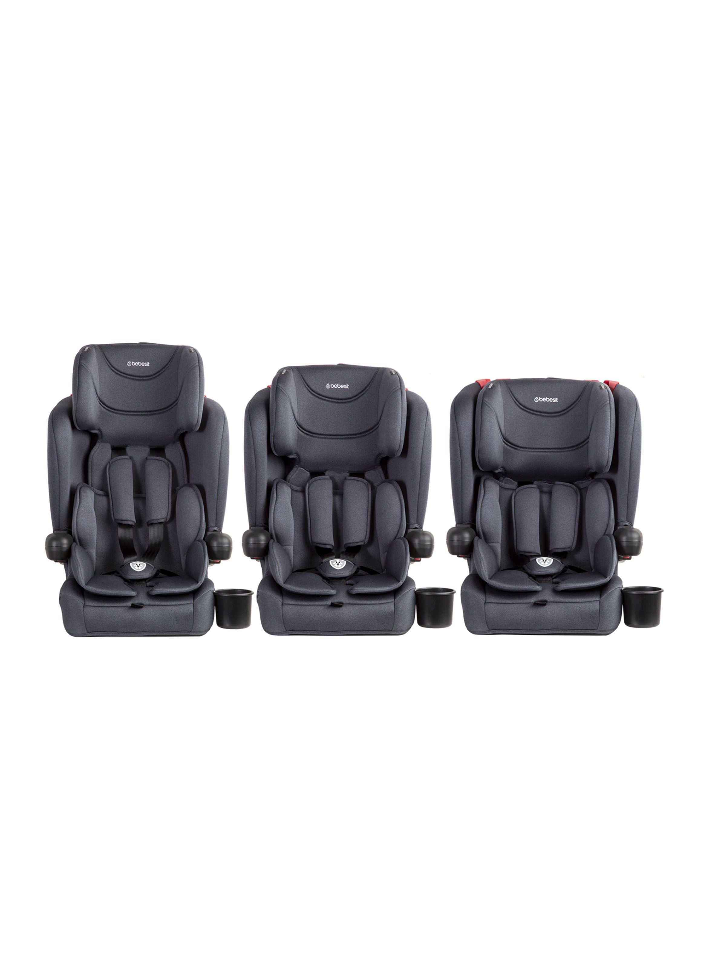 Silla de Auto Butaca Isofix SmartFix Negra Bebesit-4