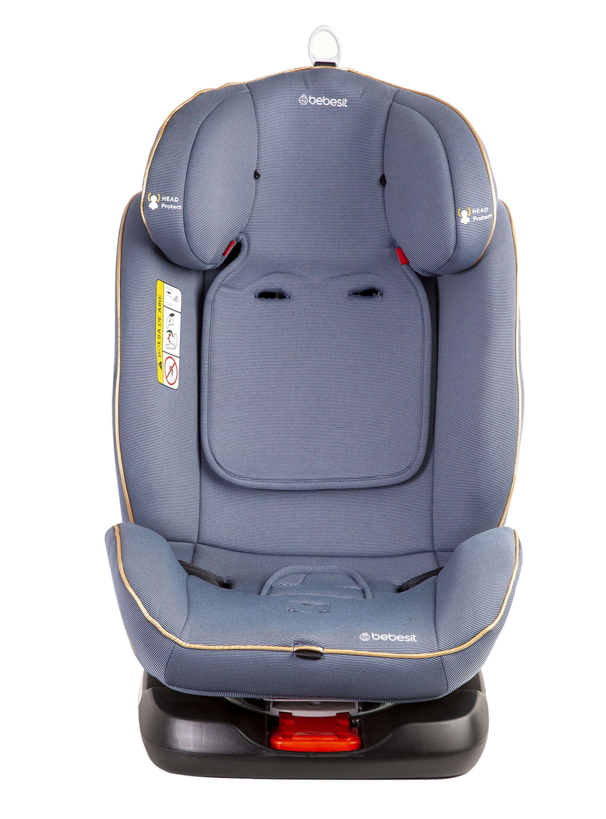 Silla de Auto Convertible Supra 360° Azúl Claro Bebesit-3