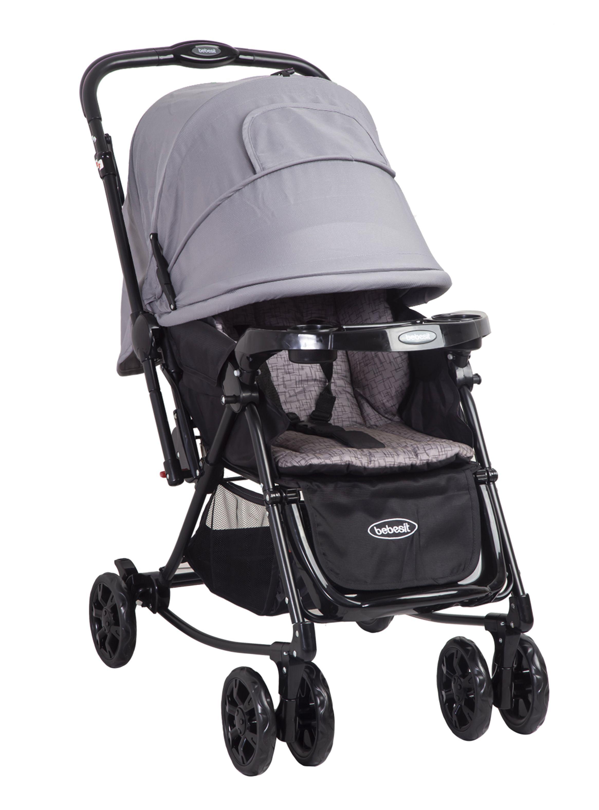 Coche Cuna Balancin Sx Gris Bebesit-0