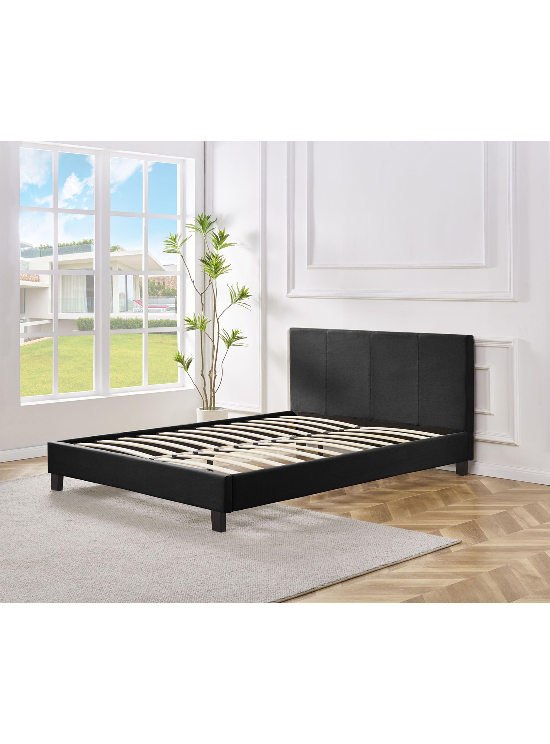 Base Clasica 2 Plazas Respaldo Negro-2