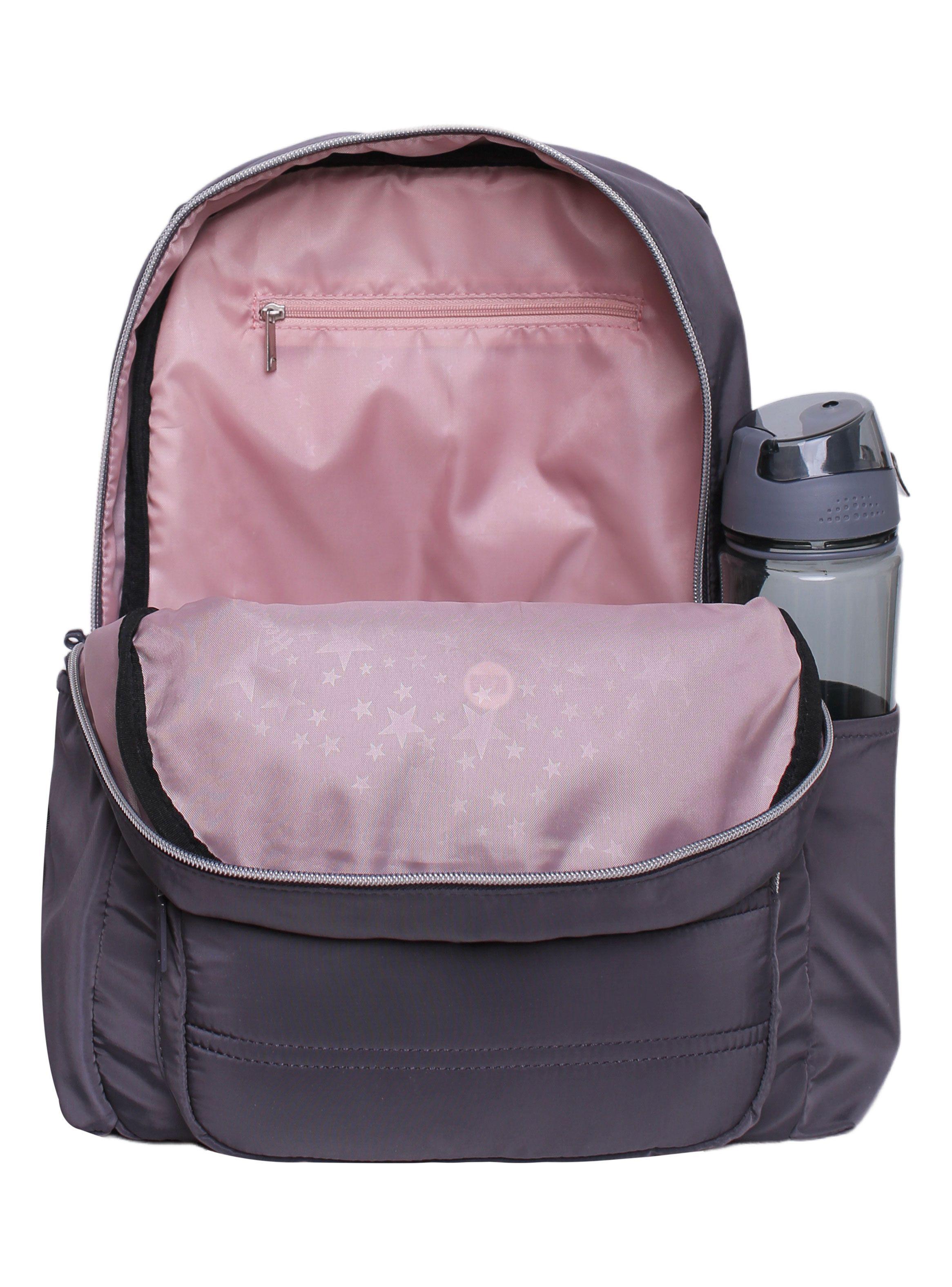 Mochila Juvenil Symbol Gris Oscuro-3