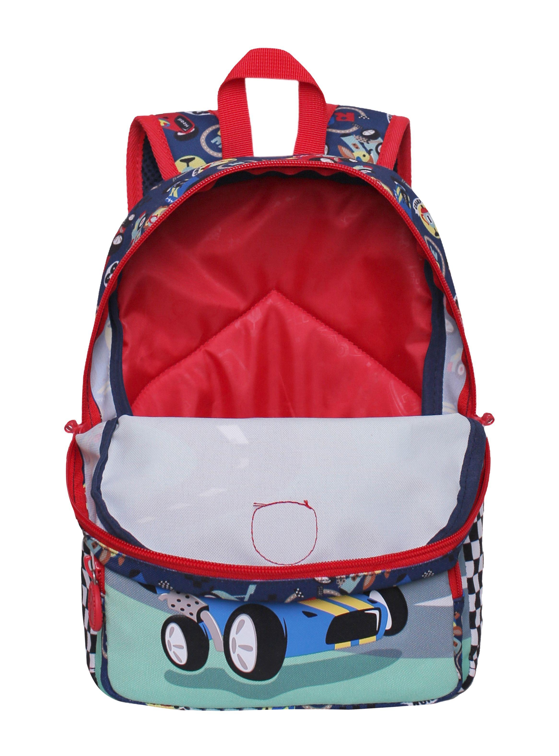 Mochila Infantil Pop Cars Azul-2
