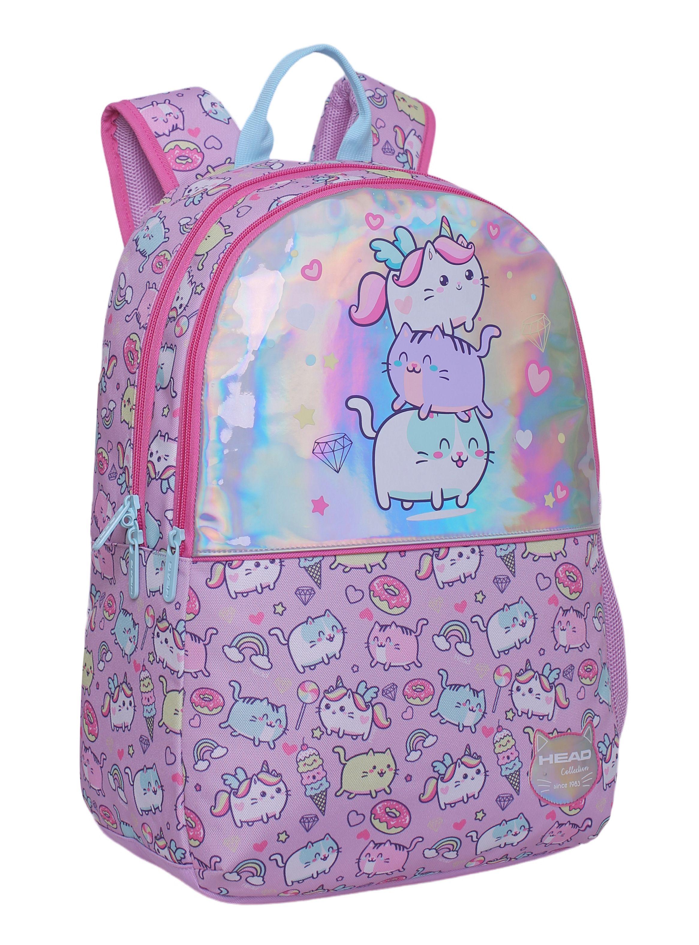 Mochila Infantil Sunny Kawai Cat Lila-0
