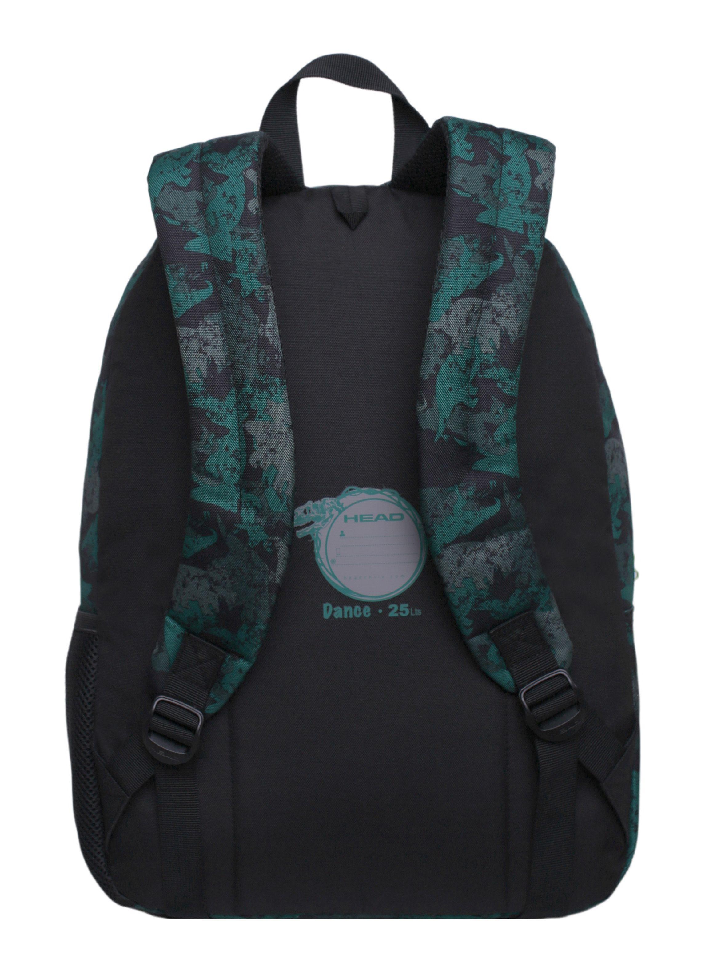 Mochila Infantil Dance T-Rex Velvet Verde-1