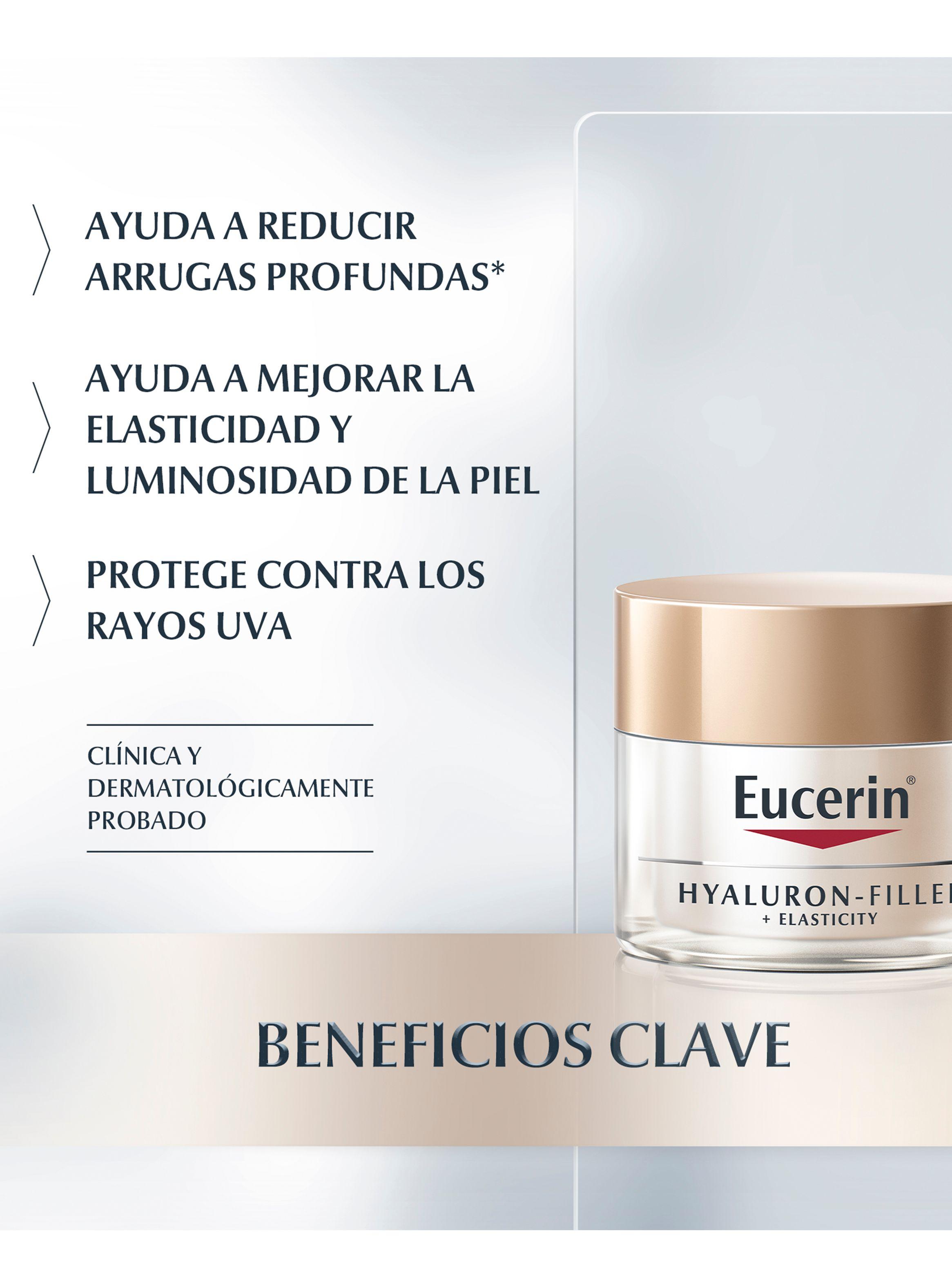 Crema Eucerin Hyaluron Filler Elasticity Día Spf15 50 ml-3