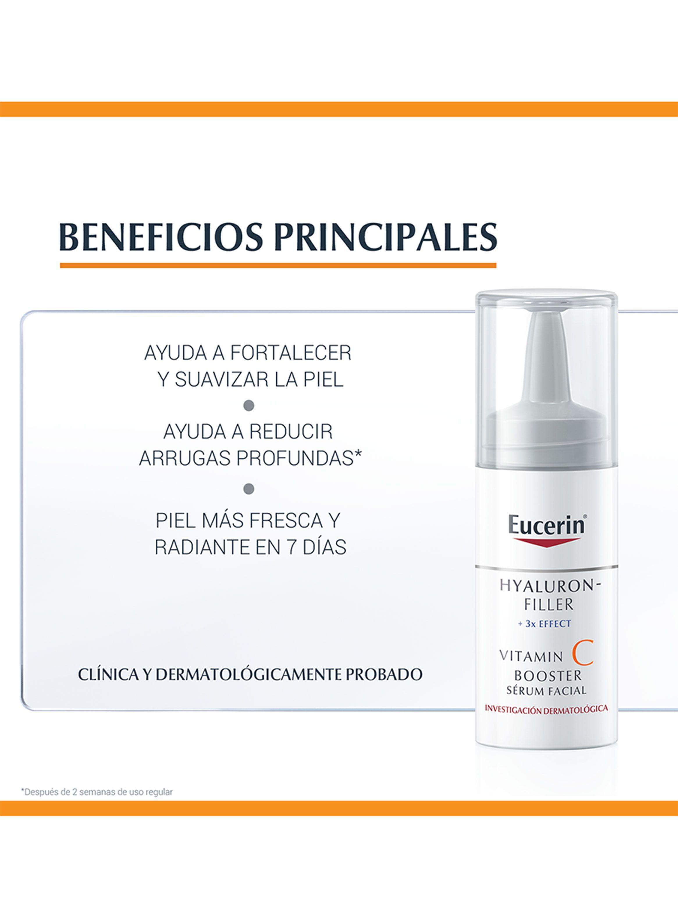 Sérum Eucerin Booster Anti Edad Hyaluron Filler Vitamin C 8 ml-3