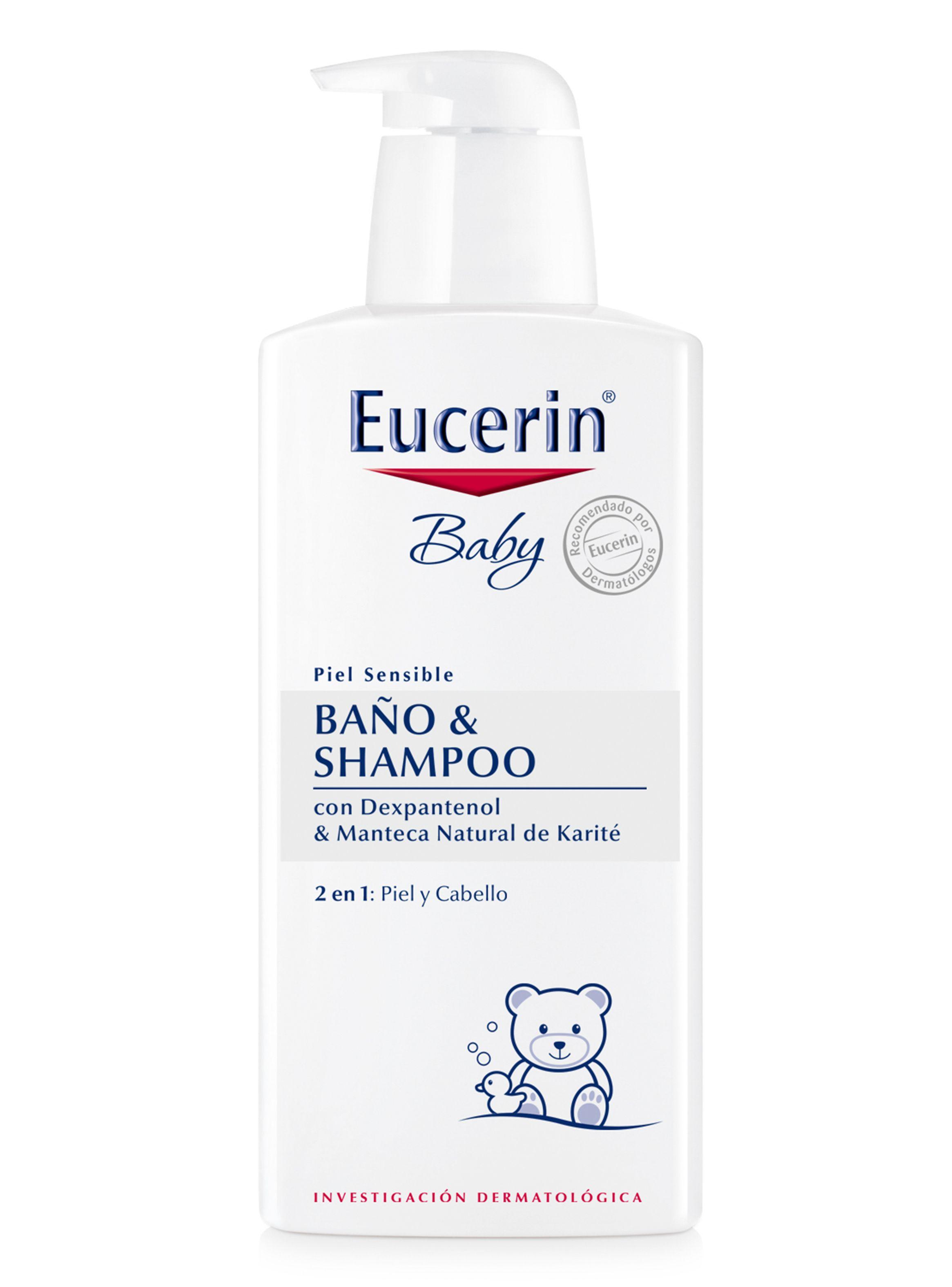 Limpiador Eucerin Baby Baño & Shampoo 400 ml-0