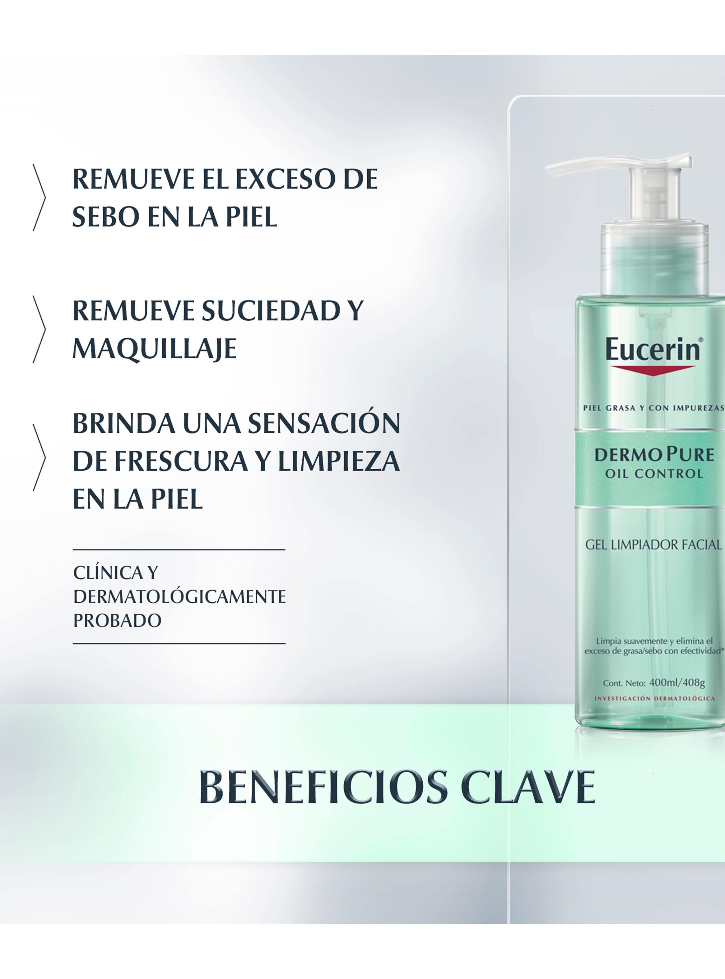 Gel Eucerin Limpiador Dermopure 200 ml-3