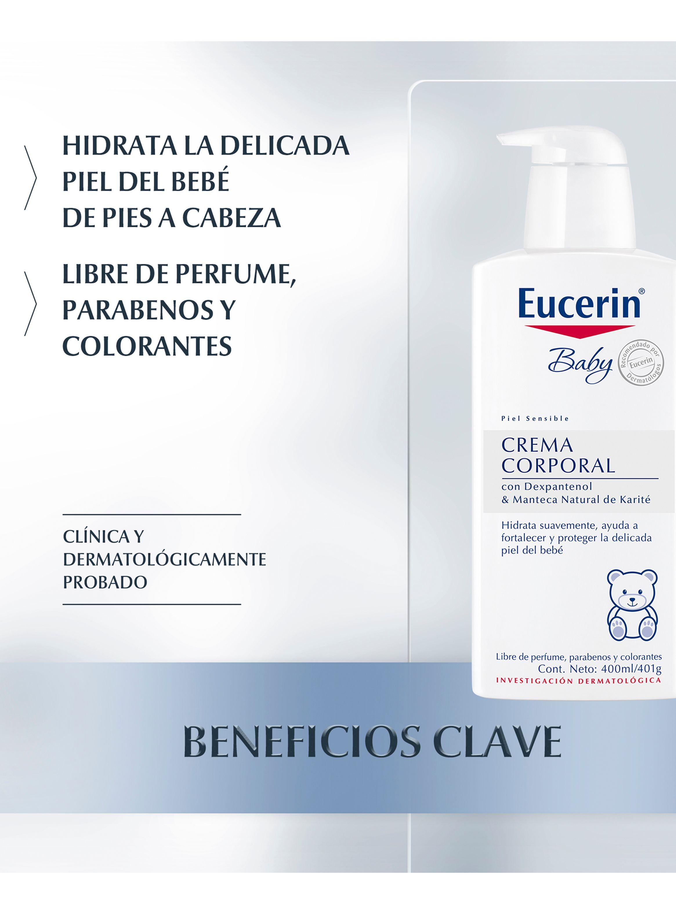 Crema Eucerin Corporal Baby Loción 400 ml-3