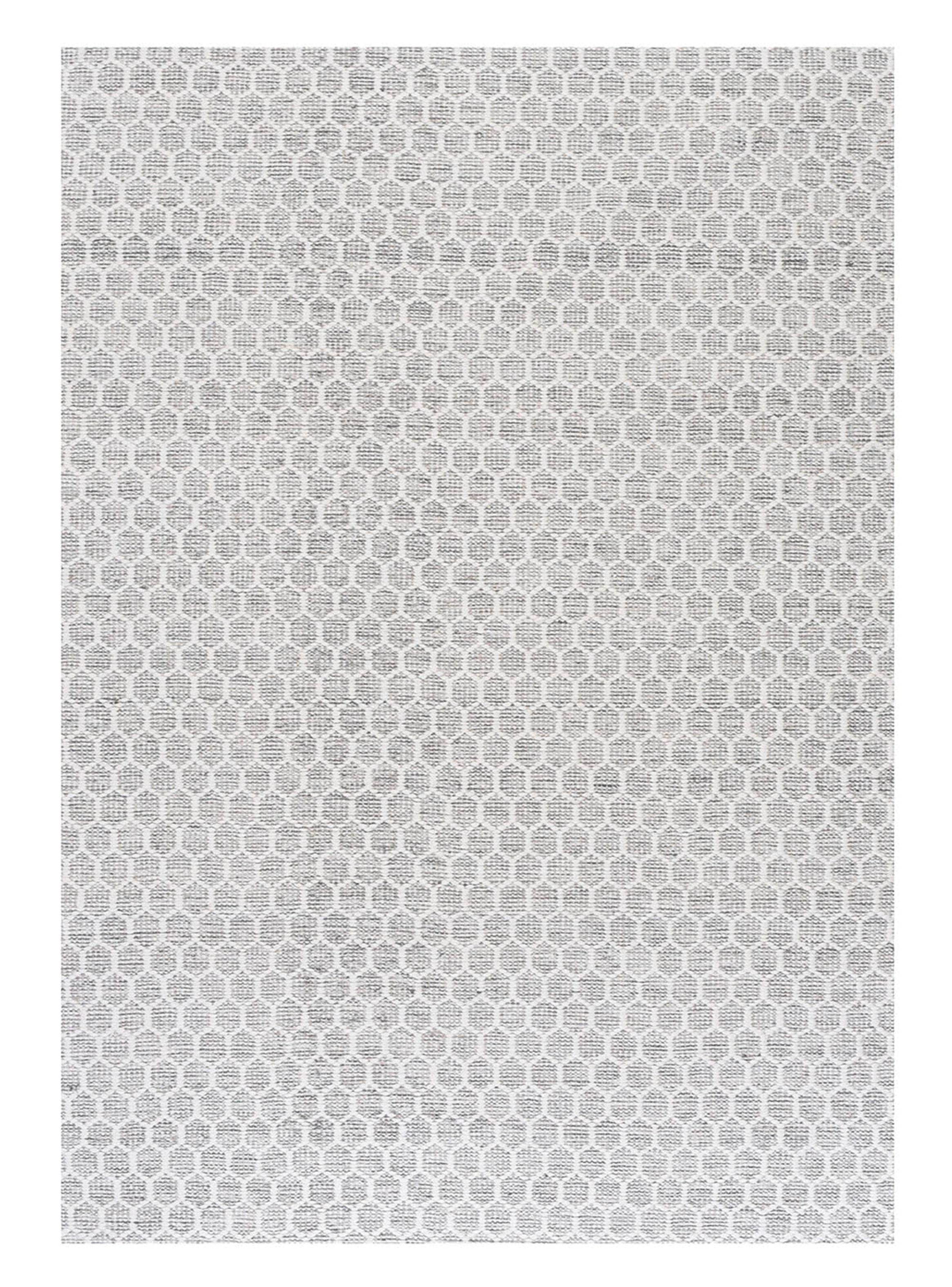 Bajada de Cama Wool Pure Hexagonal 60 x 120 cm 1677 DIB-0