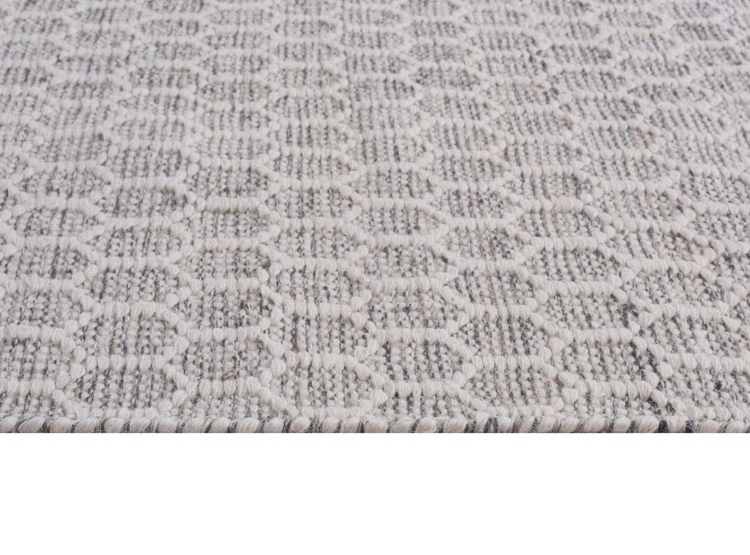 Bajada de Cama Wool Pure Hexagonal 60 x 120 cm 1677 DIB-1