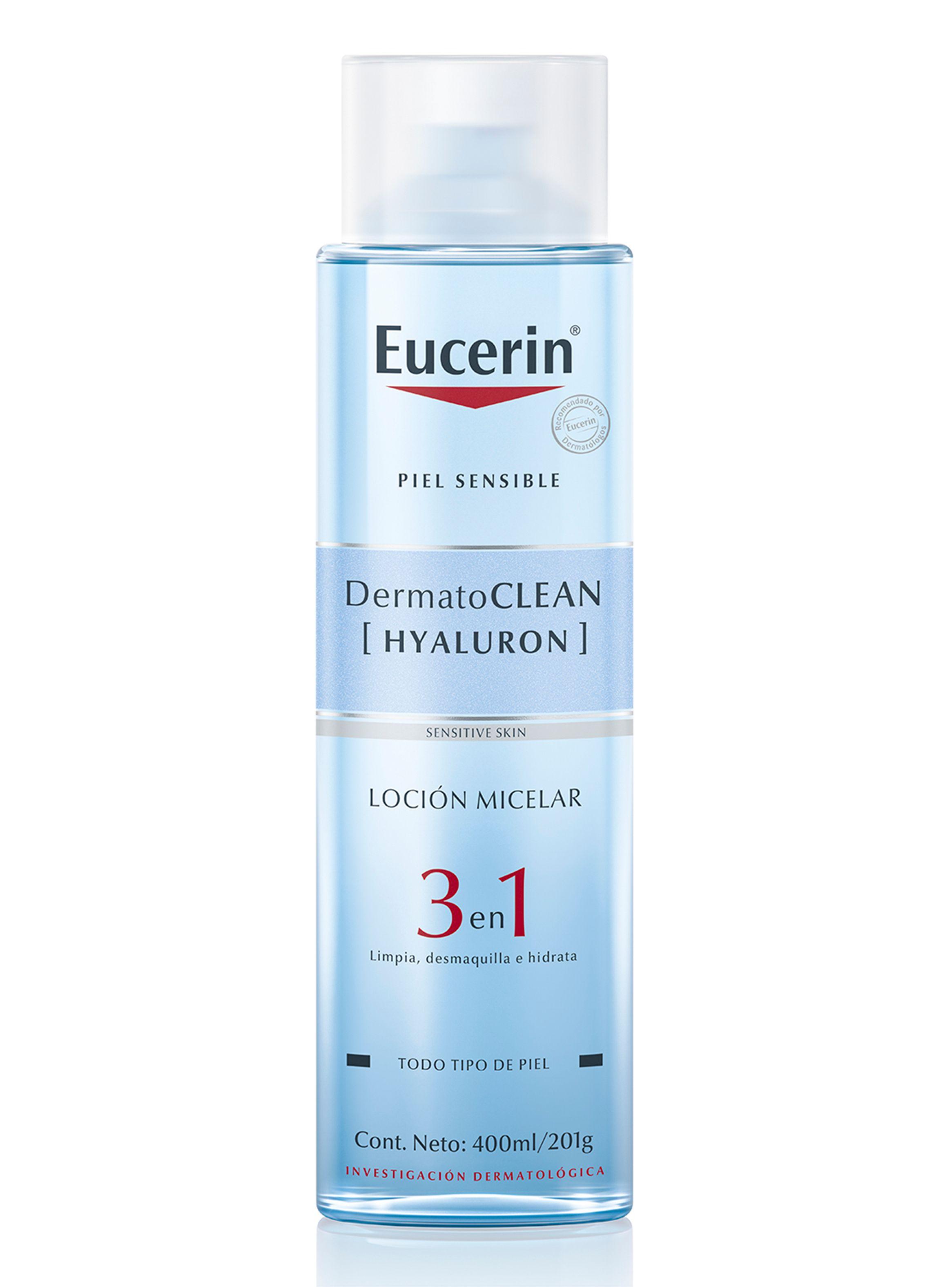 Loción Eucerin Micelar Dermatoclean 400 ml-0