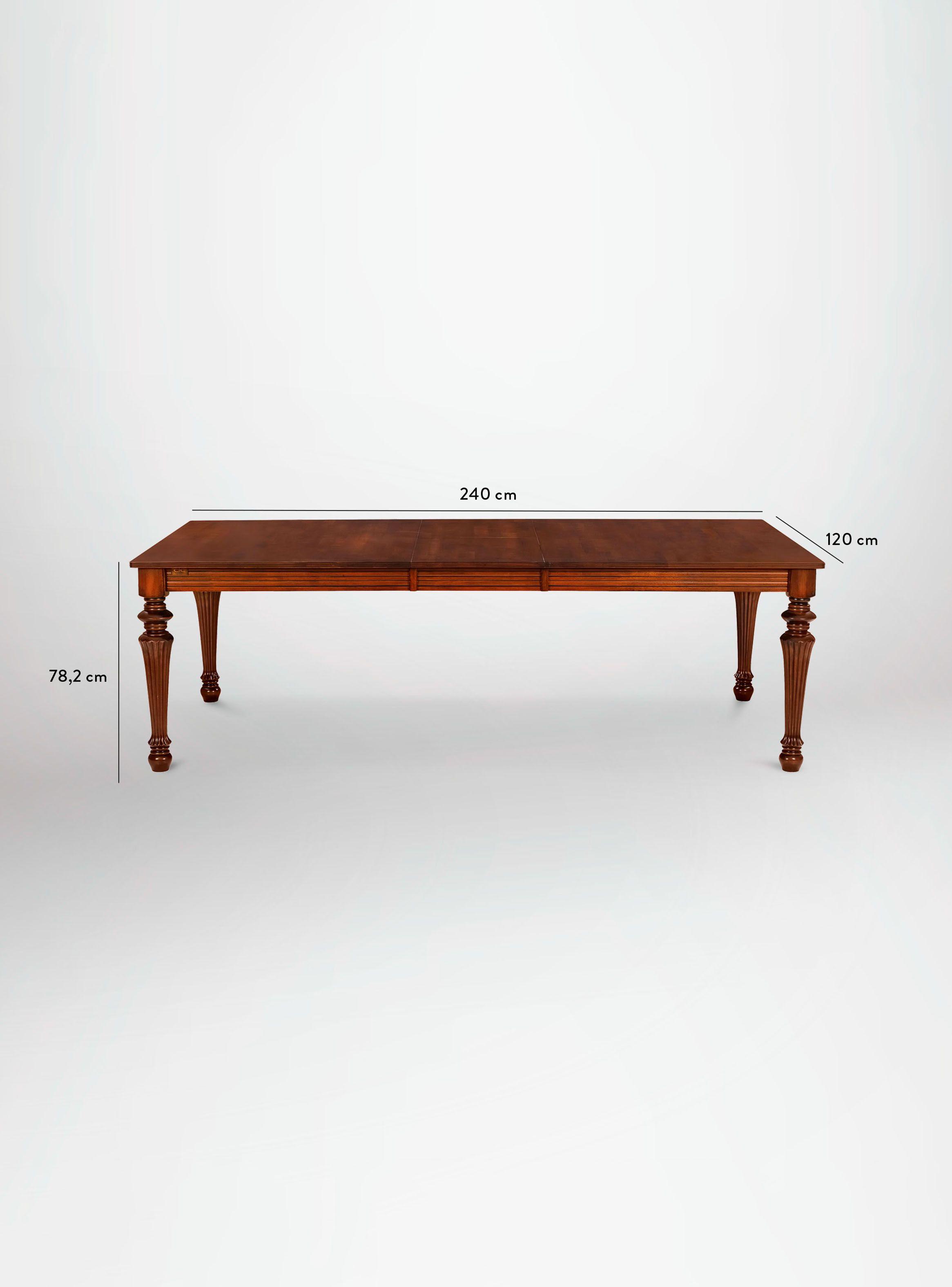 Juego de Comedor Extensible New Carrera 6 Sillas + 2 Sitiales CIC-4