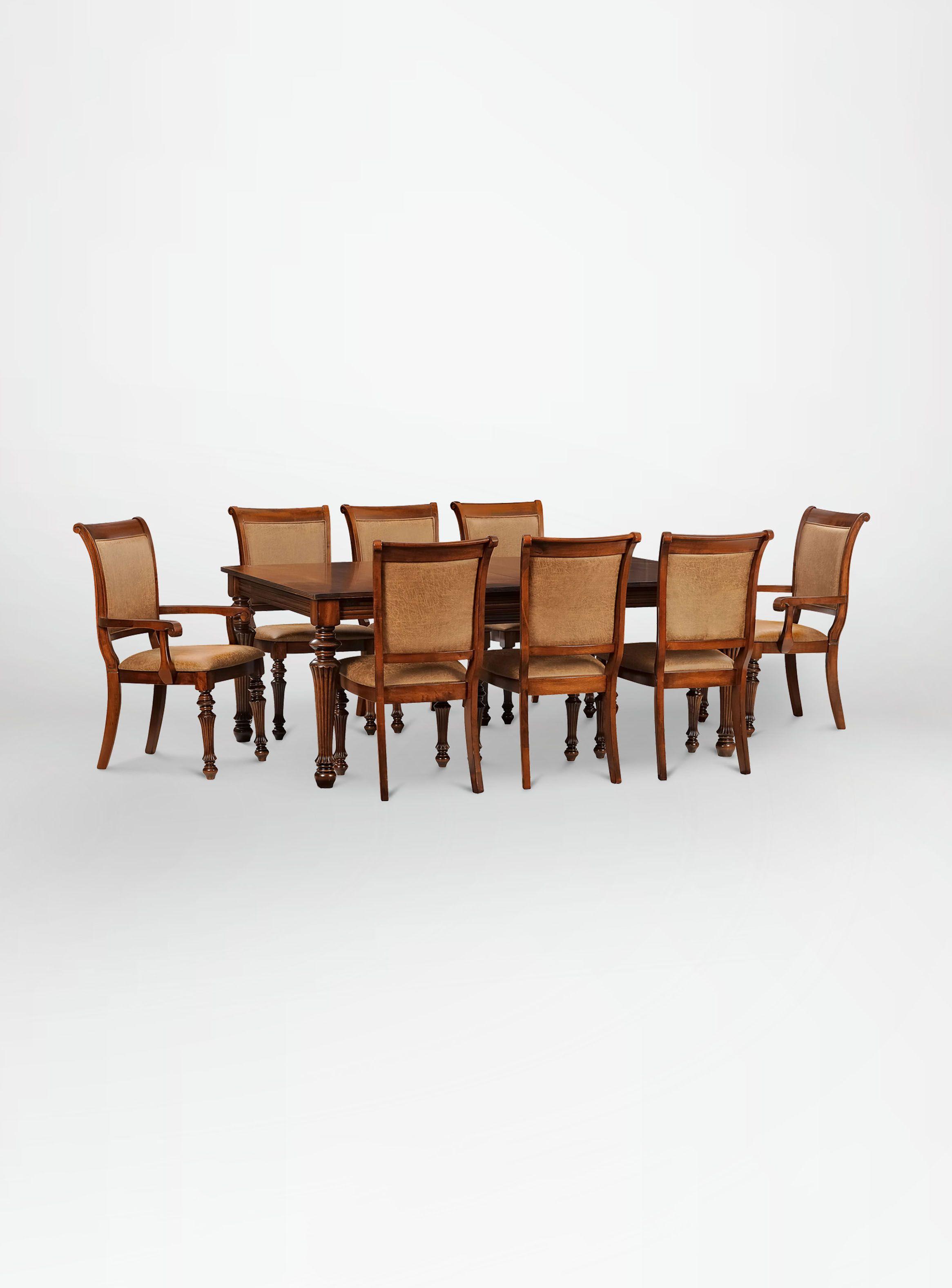 Juego de Comedor Extensible New Carrera 6 Sillas + 2 Sitiales CIC-0