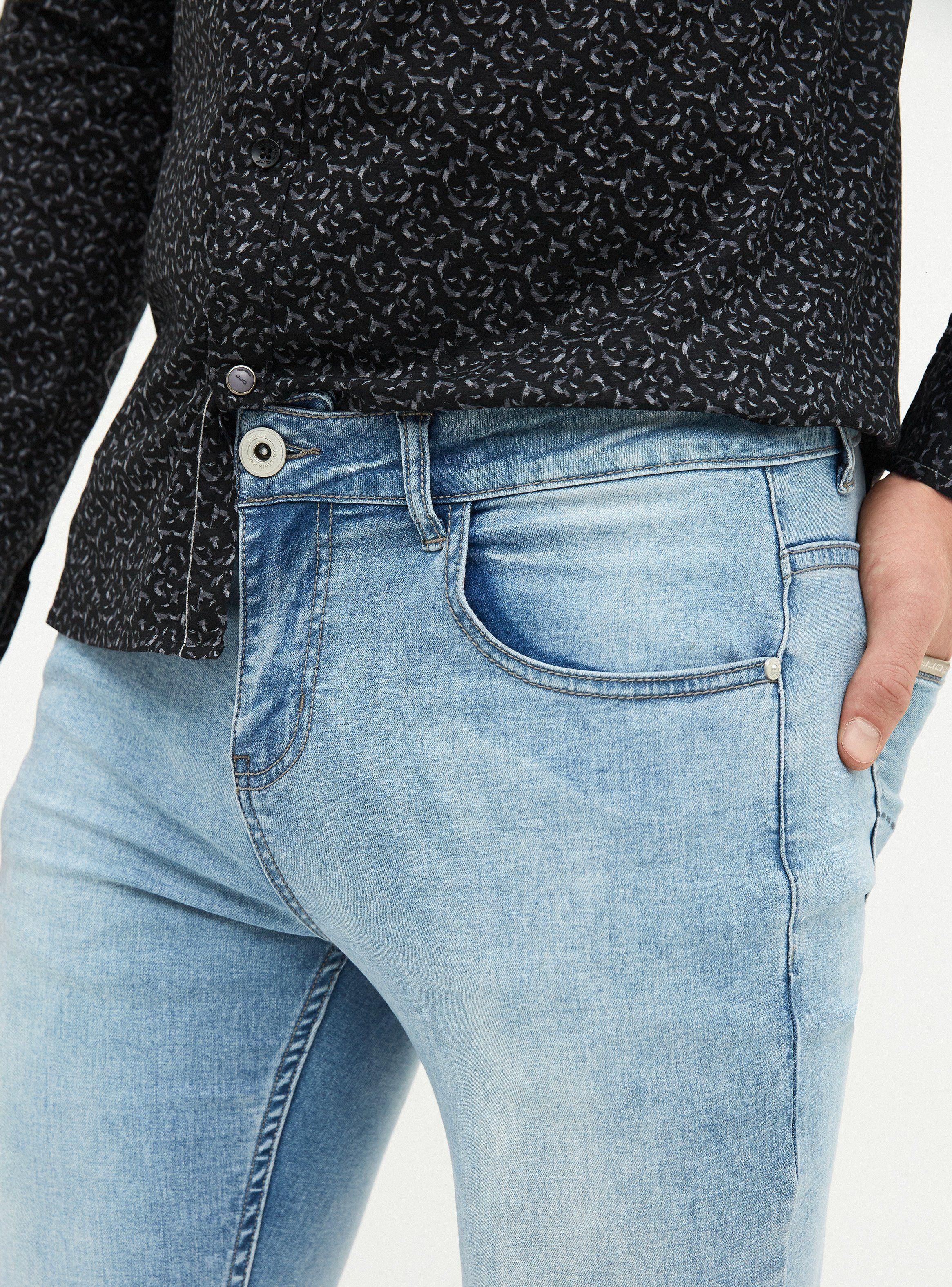 Jeans Urbano Liso Celeste Alexis Collection-2