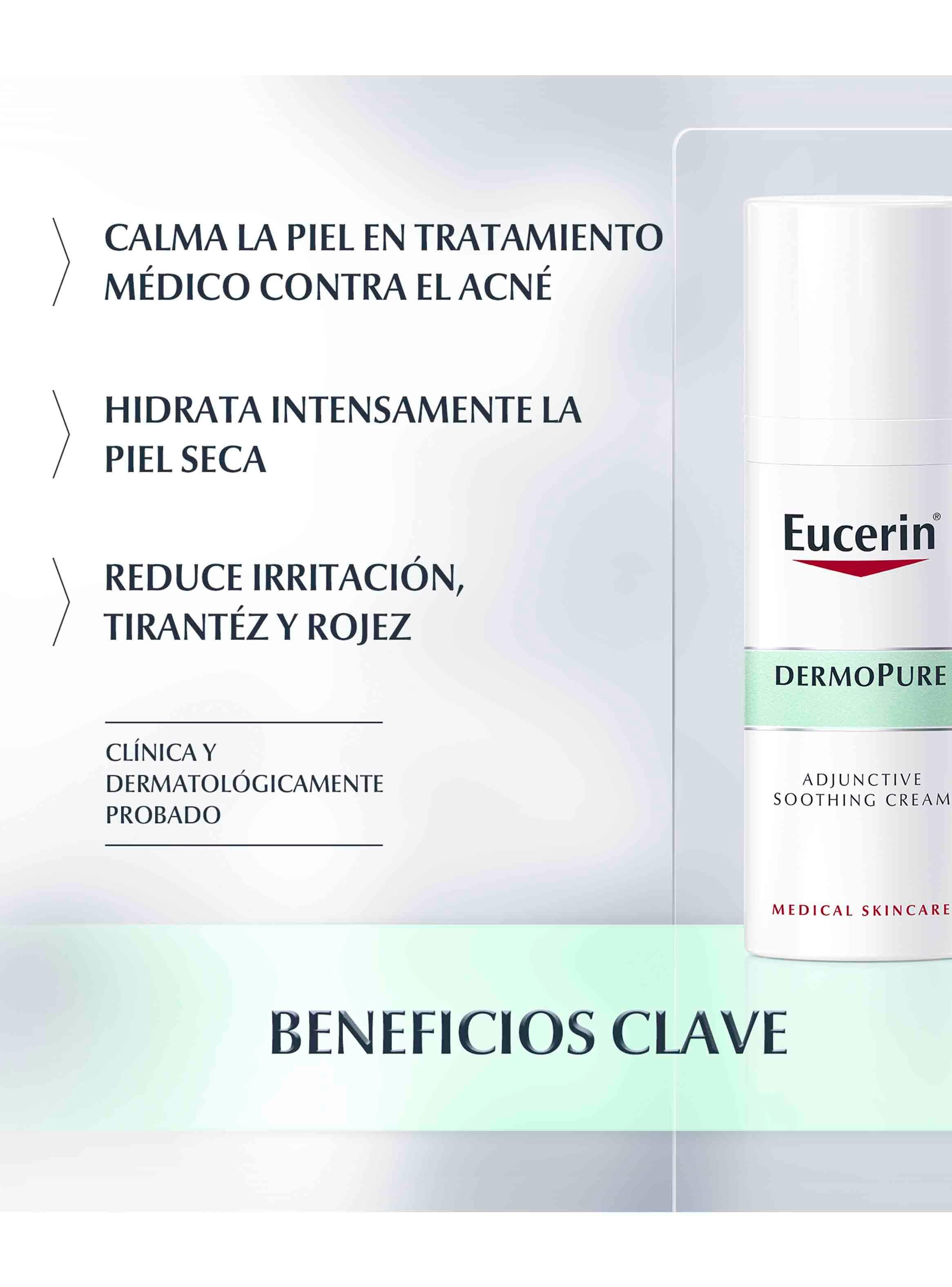 Bálsamo Eucerin Calmante Complementario Dermopure 50 ml-5