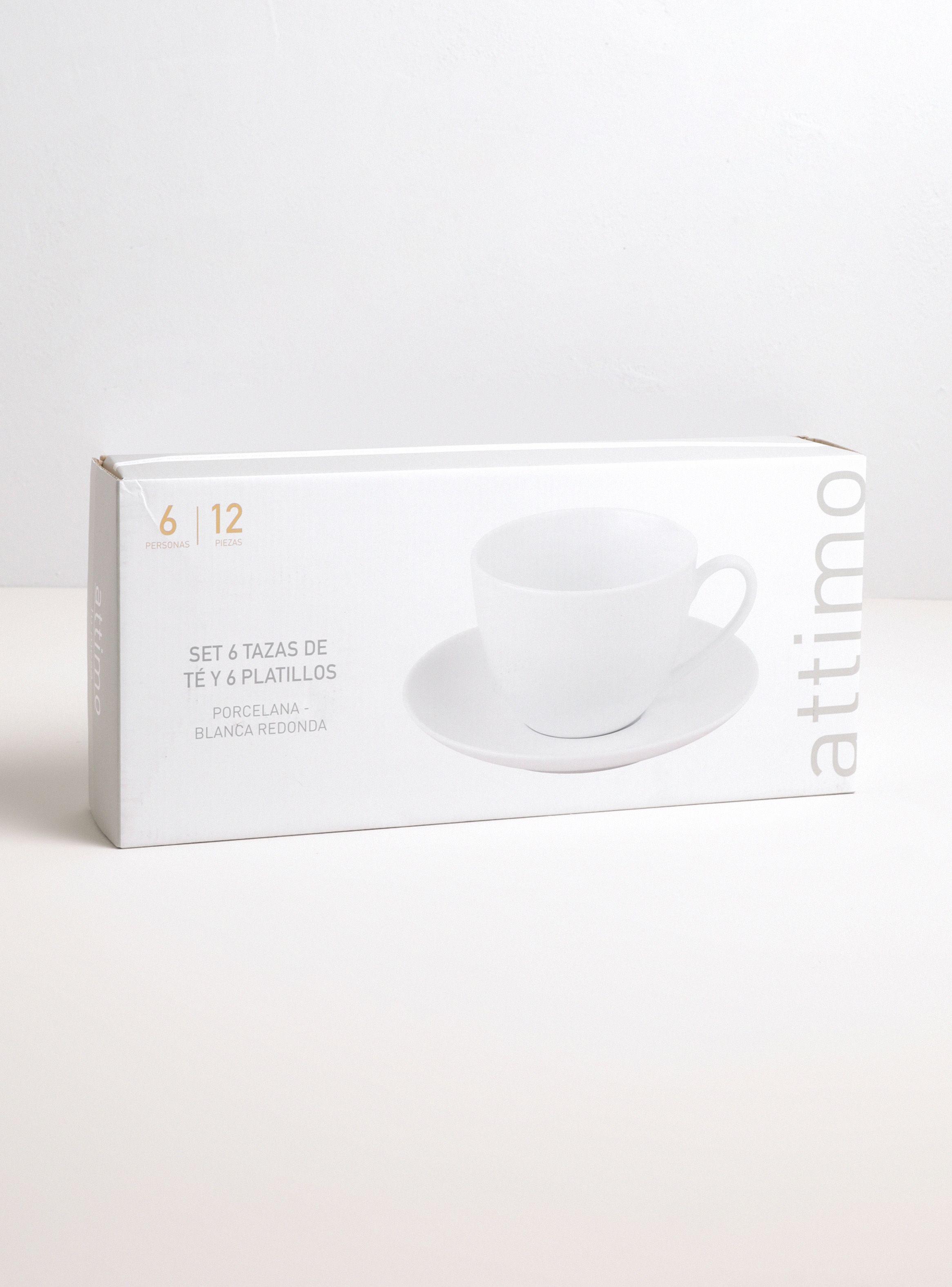 Set 6 Tazas de Té y Platillos-3