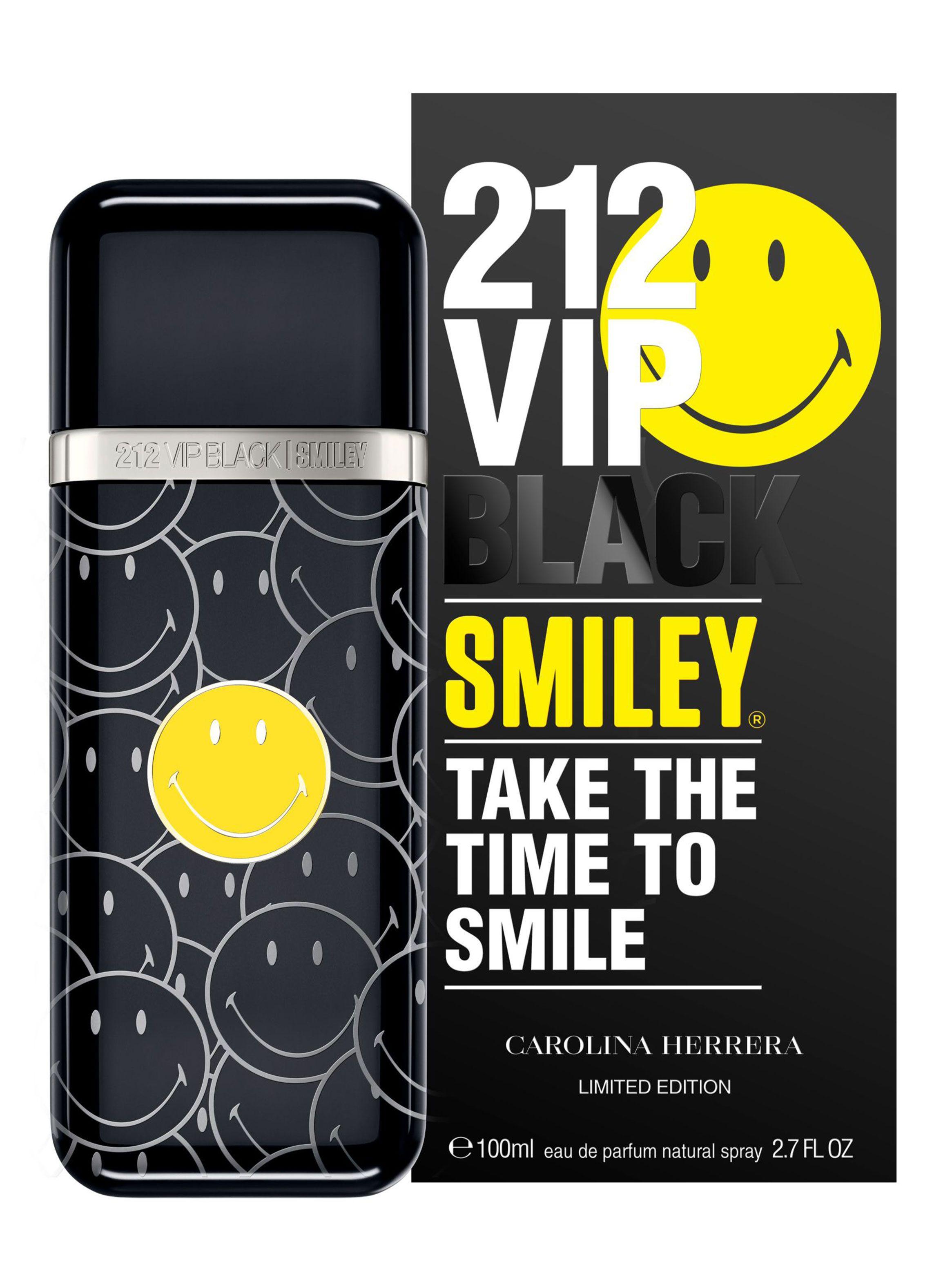 Perfume 212 VIP Black Smiley EDP Hombre 100 ml EDL-1