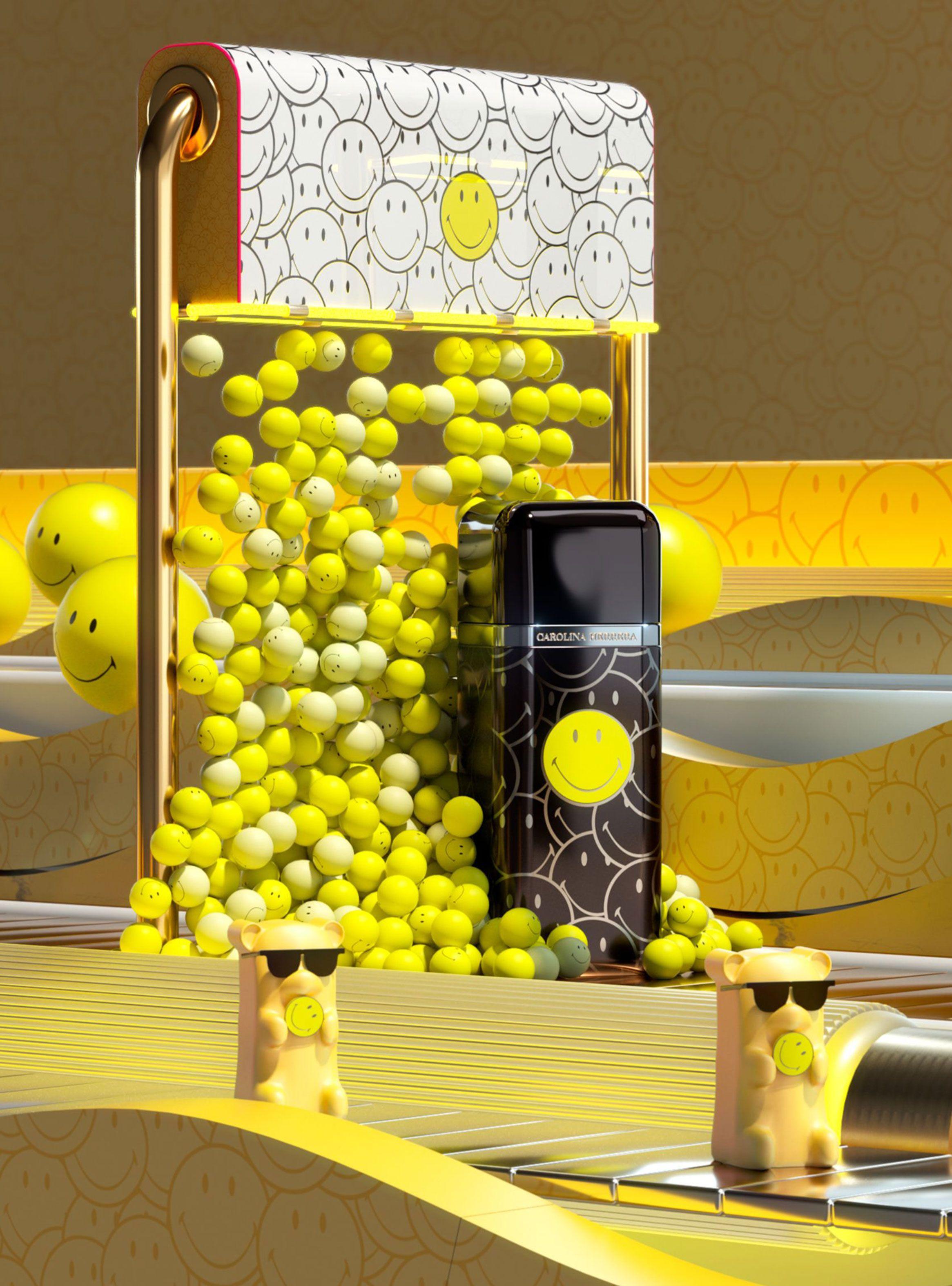 Perfume 212 VIP Black Smiley EDP Hombre 100 ml EDL-2