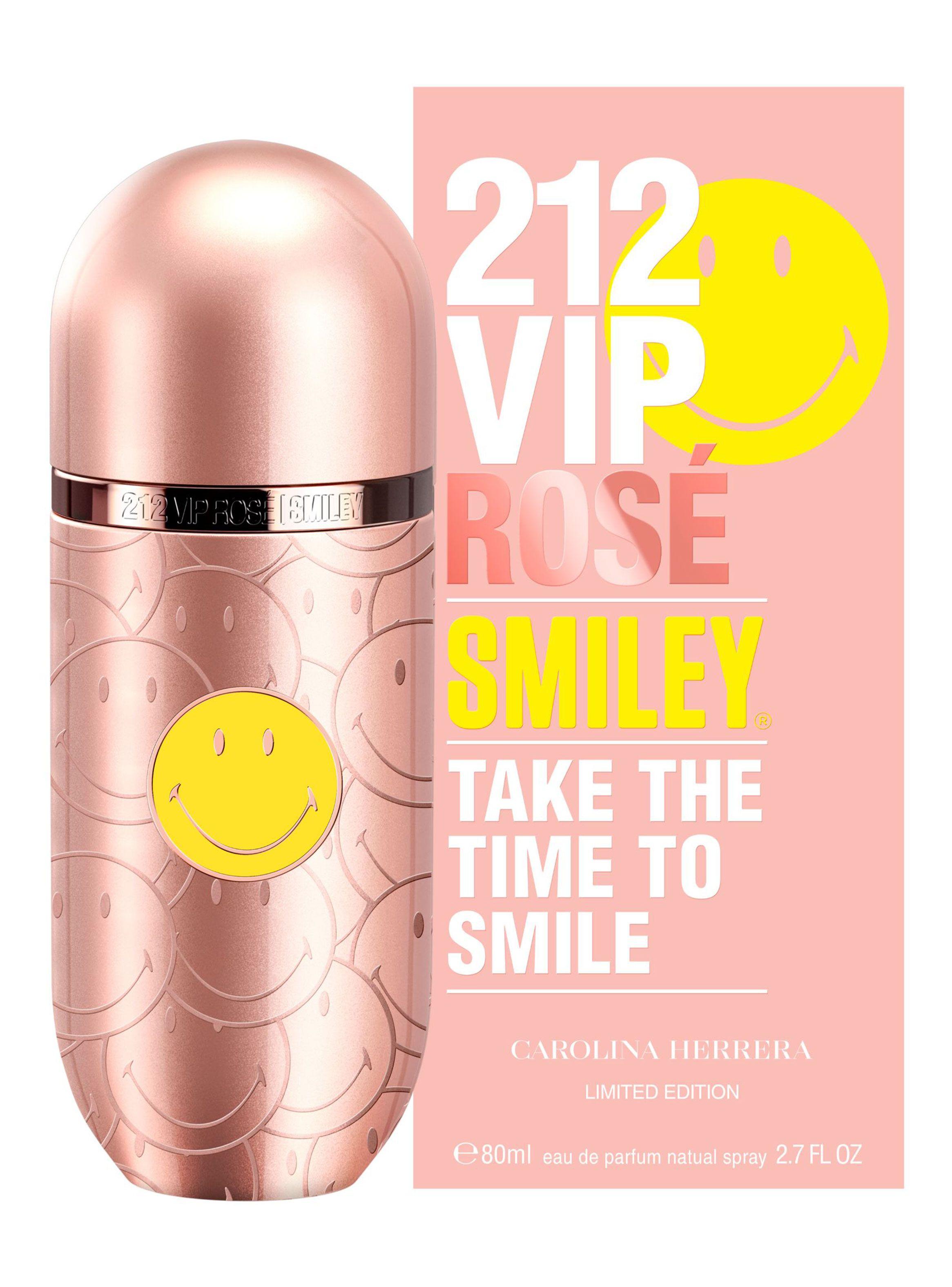 Perfume 212 VIP Rosé Smiley Mujer EDP 80 ml EDL-1