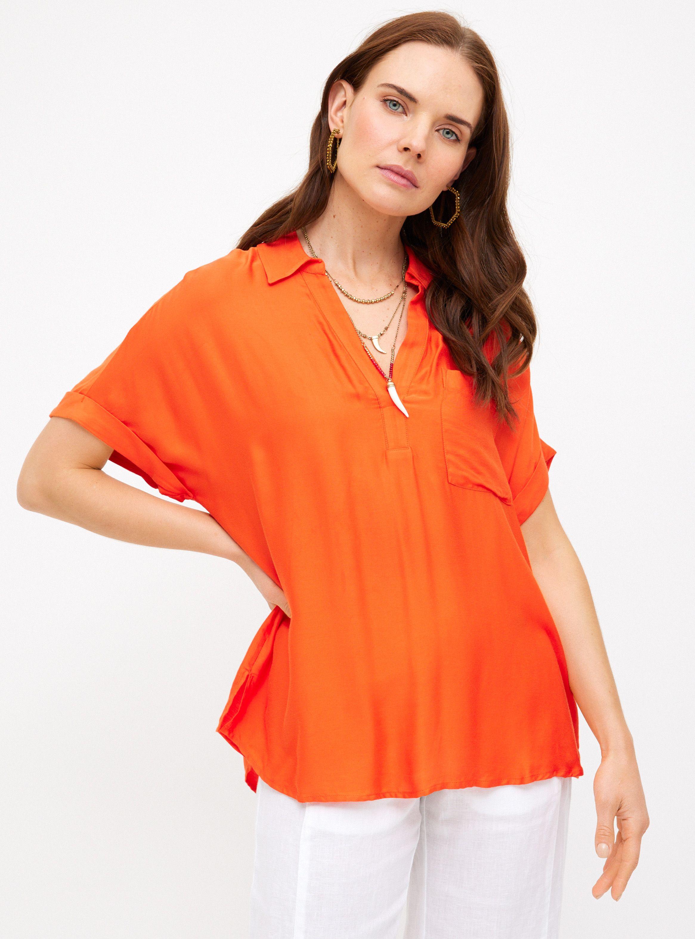 Blusa Abotonadura Media y con Bolsillo-0